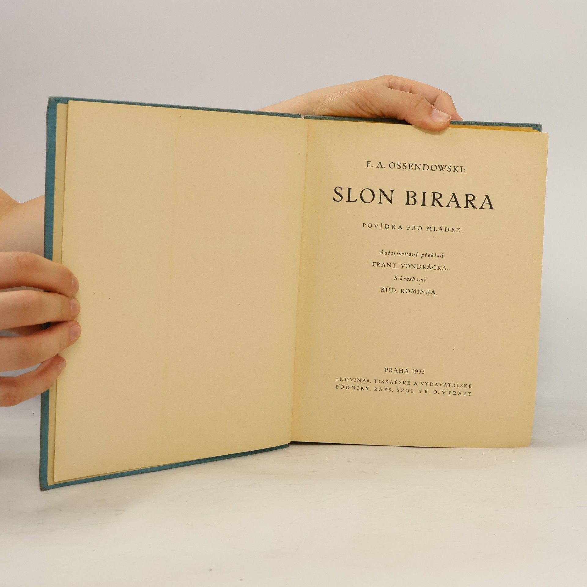 Ferdynand Antoni Ossendowski Slon Birara