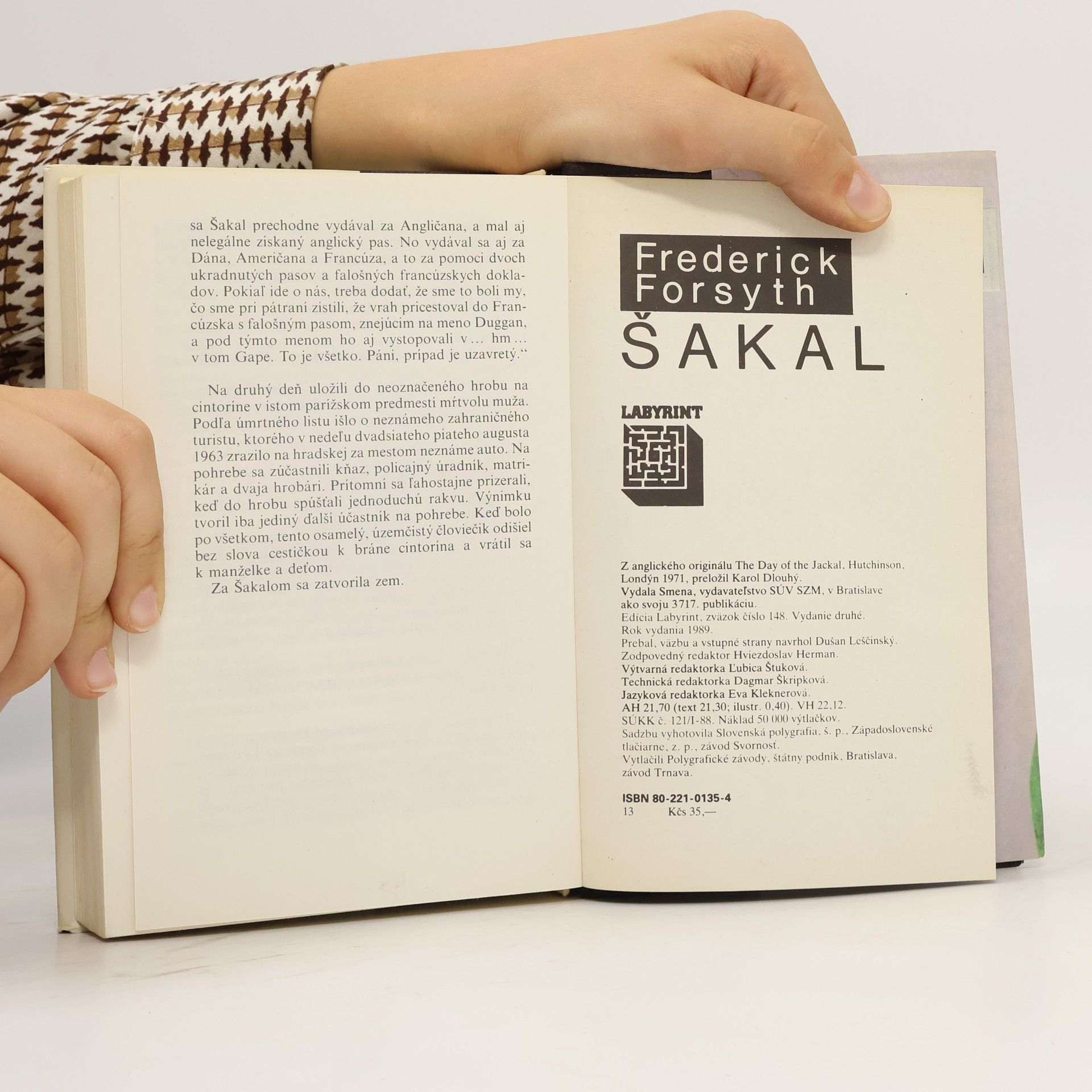 Forsyth Frederic Šakal