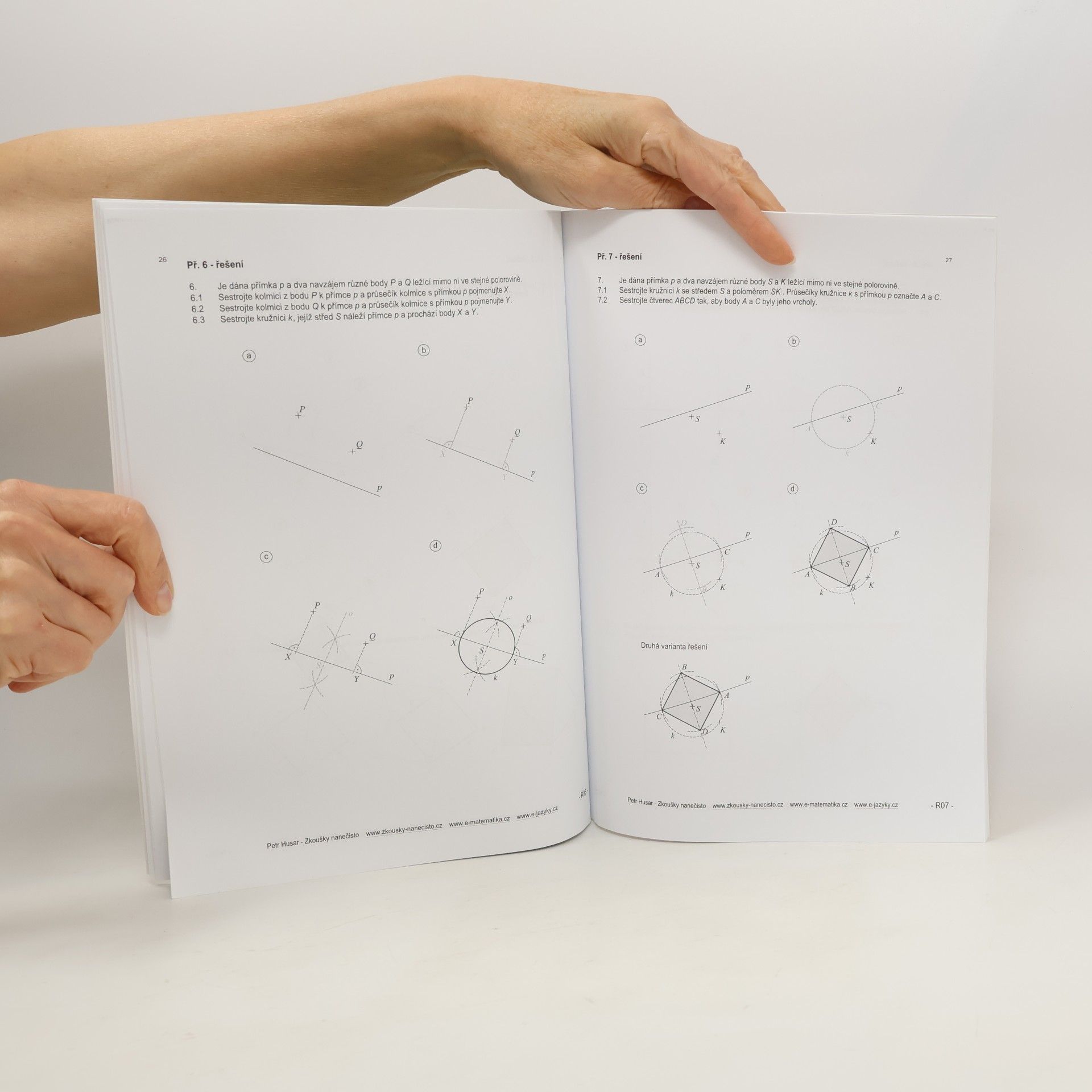 Autorenkollektiv Konstrukční geometrie ke státním přijímacím zkouškám pro 5. třídu 2