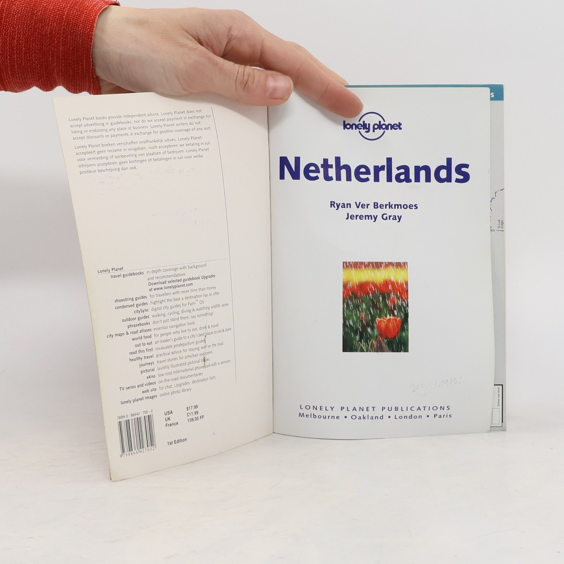 Ryan Ver Berkmoes Lonely Planet Netherlands