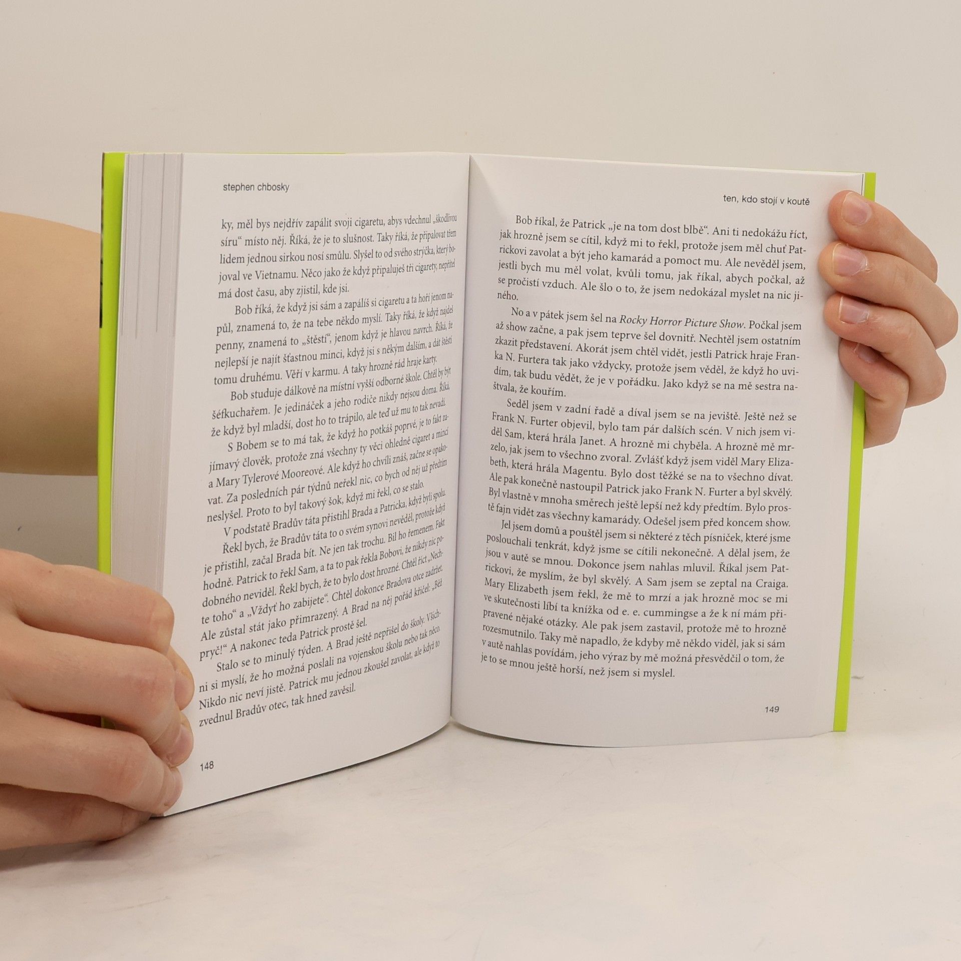 Stephen Chbosky Ten, kdo stojí v koutě