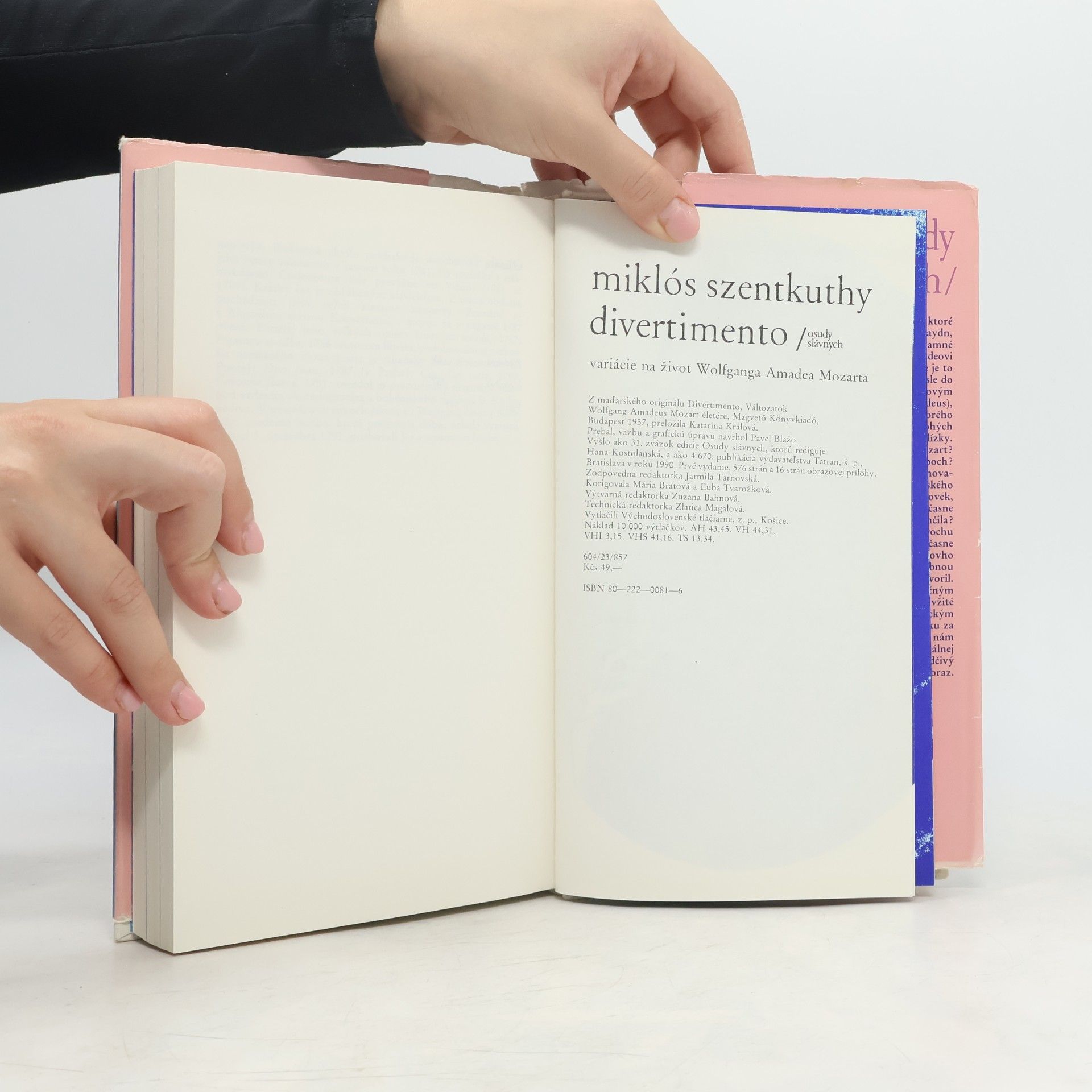 Miklós Szentkuthy Divertimento