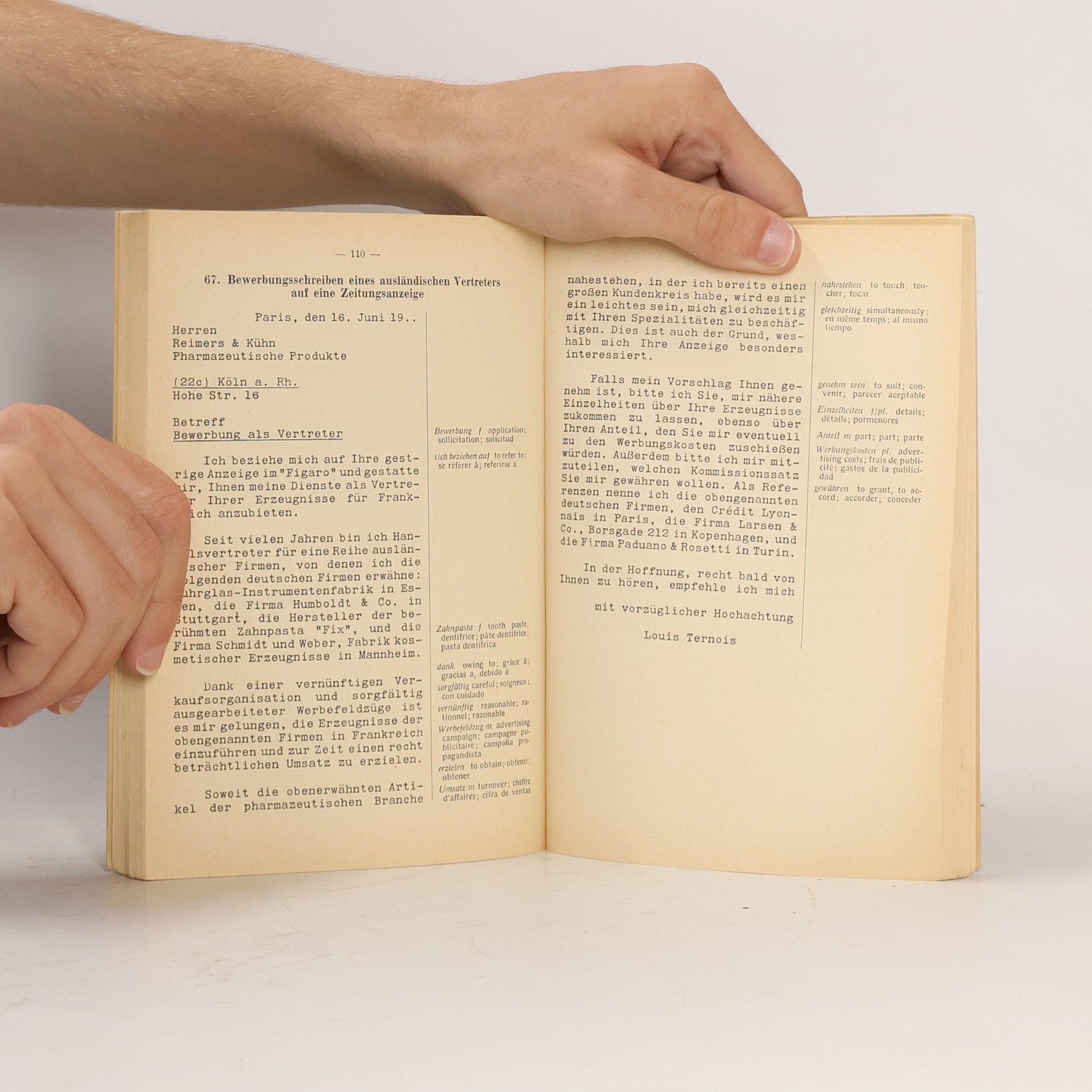 Beatrix Anderson 100 Briefe Englisch für Export und Import