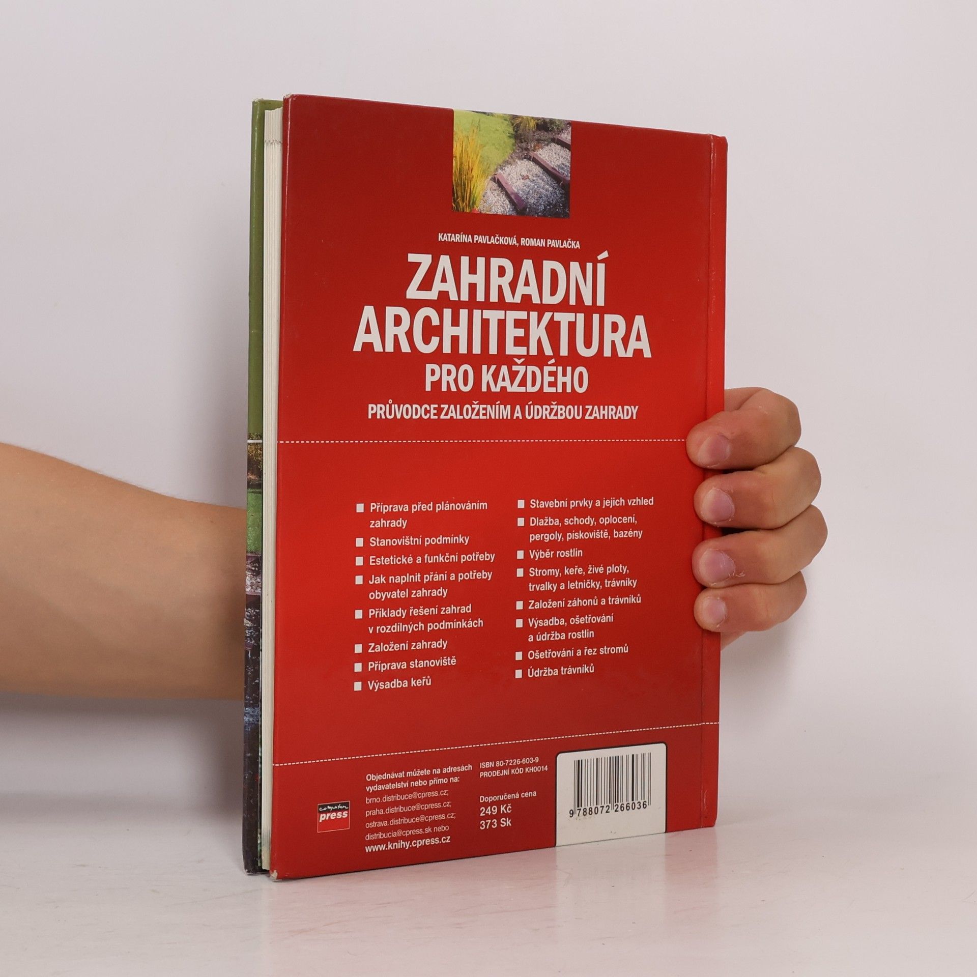 Katarína Pavlačková Zahradní architektura pro každého