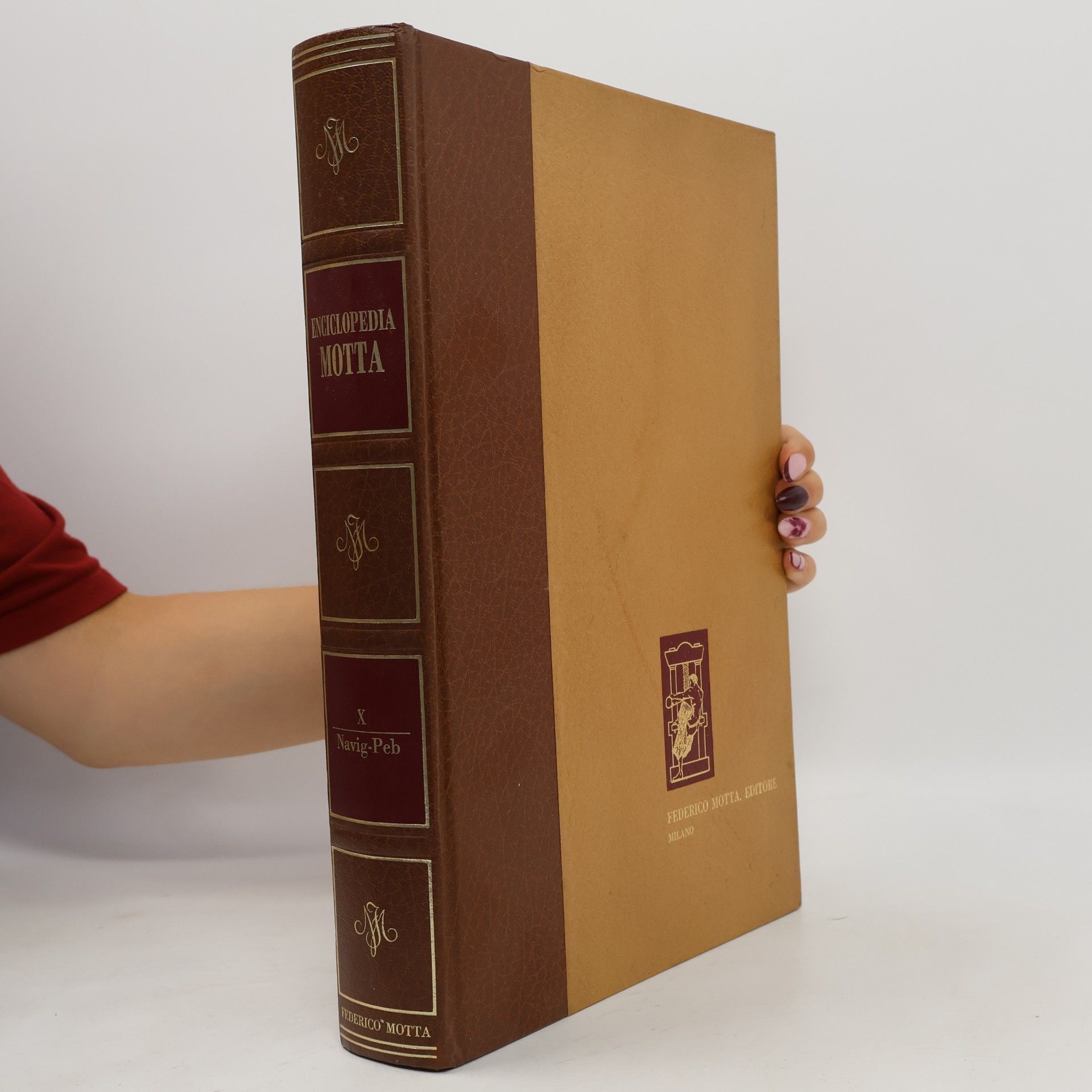 Autores varios Enciclopedia Motta X. Navig-Peb