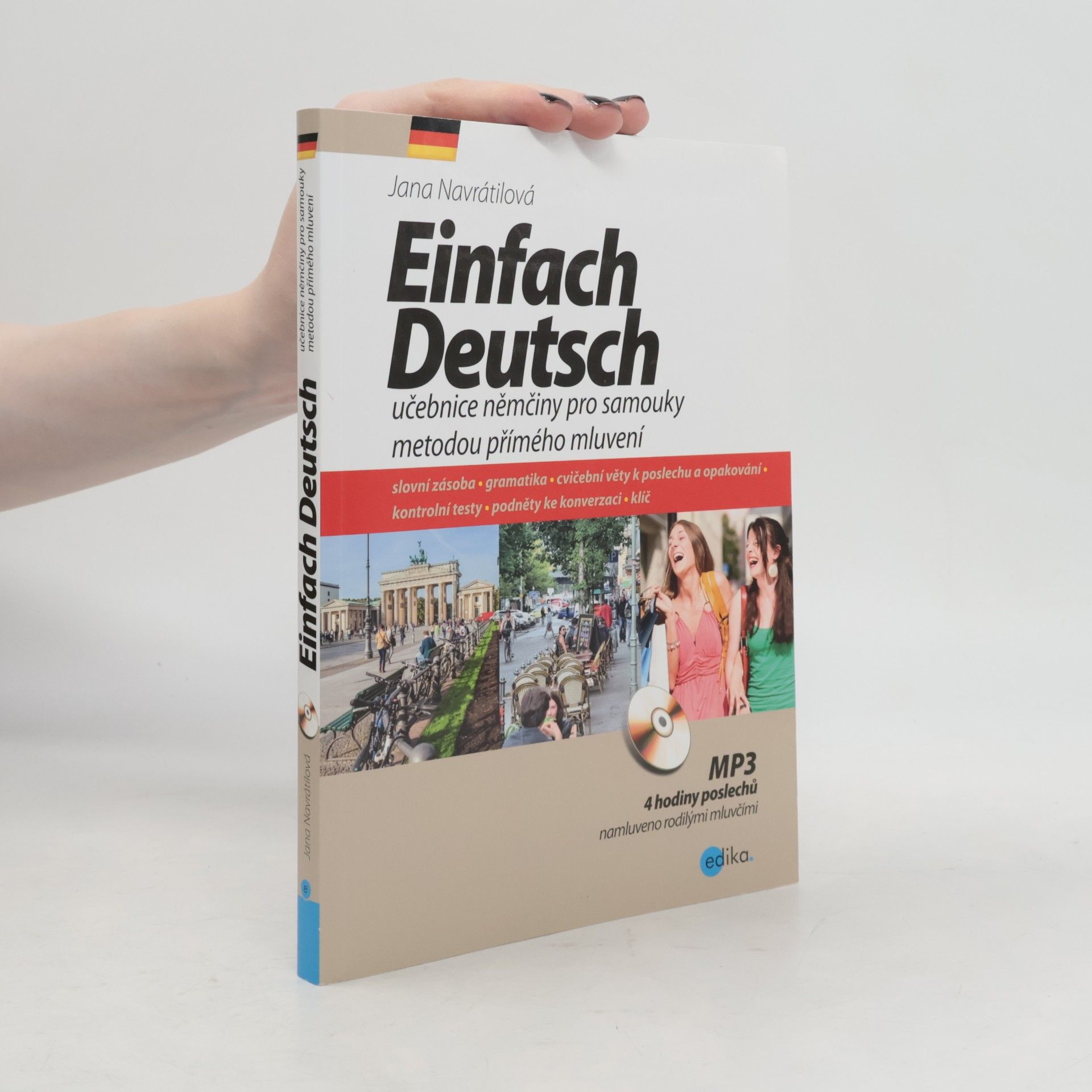 Einfach Deutsch. Učebnice němčiny pro samouky metodou přímého mluvení