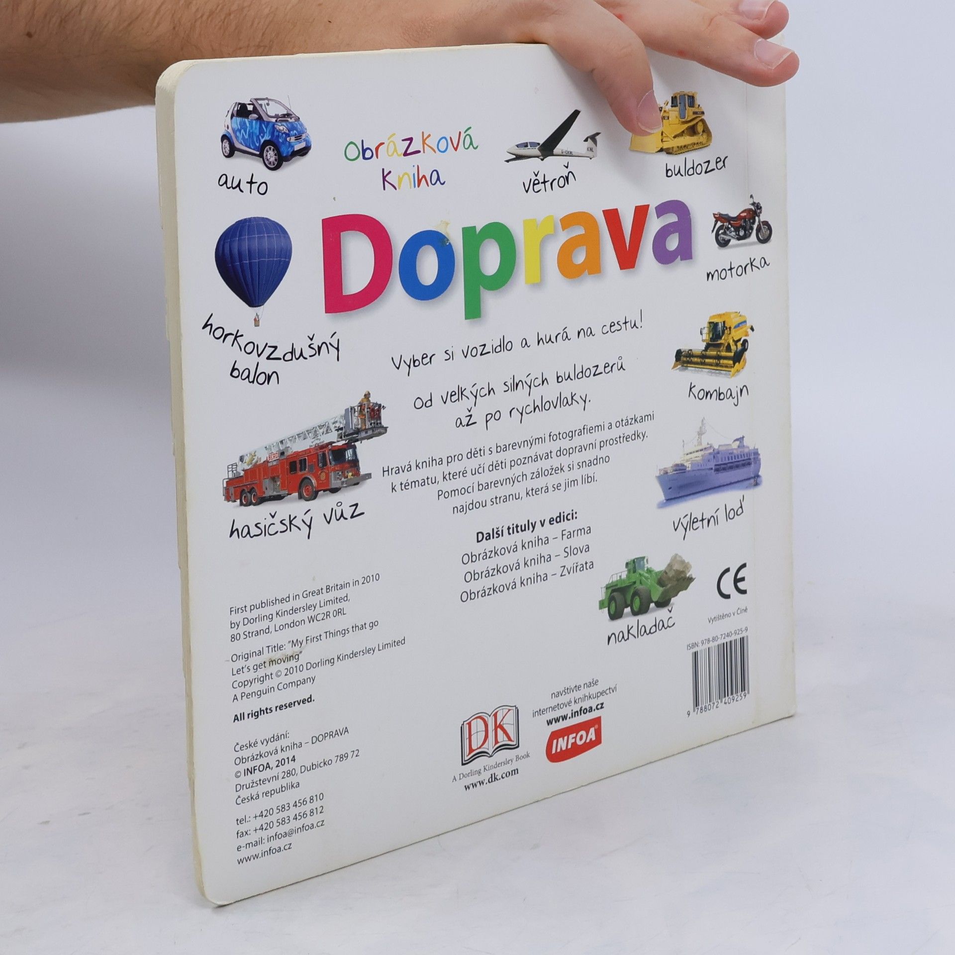 Autorenkollektiv Obrázková kniha: Doprava