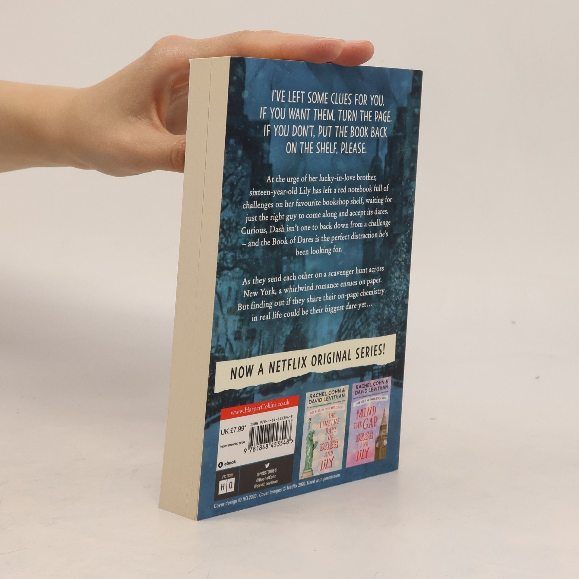 David Levithan Dash and Lily's Book of Dares