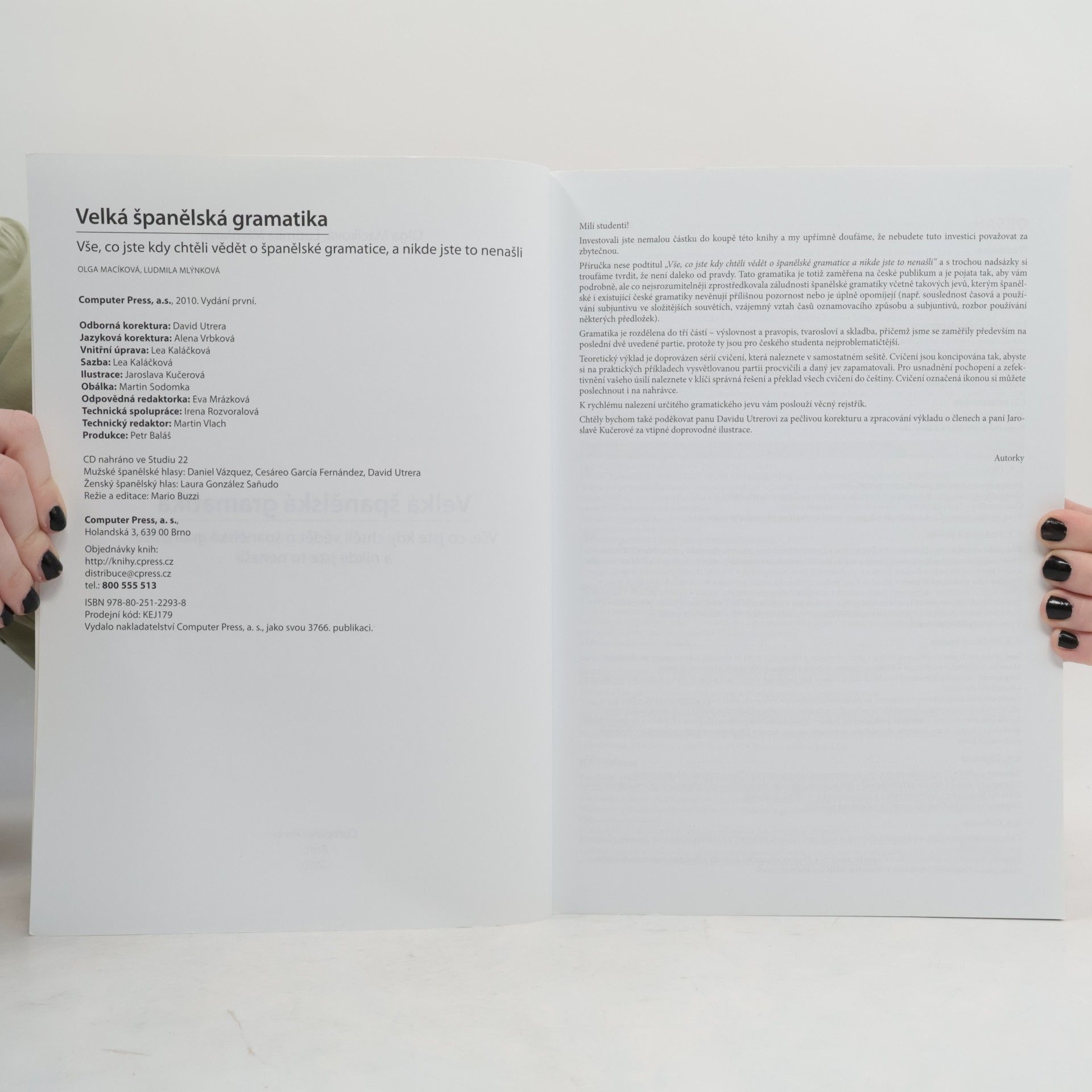 Olga Macíková Velká španělská gramatika