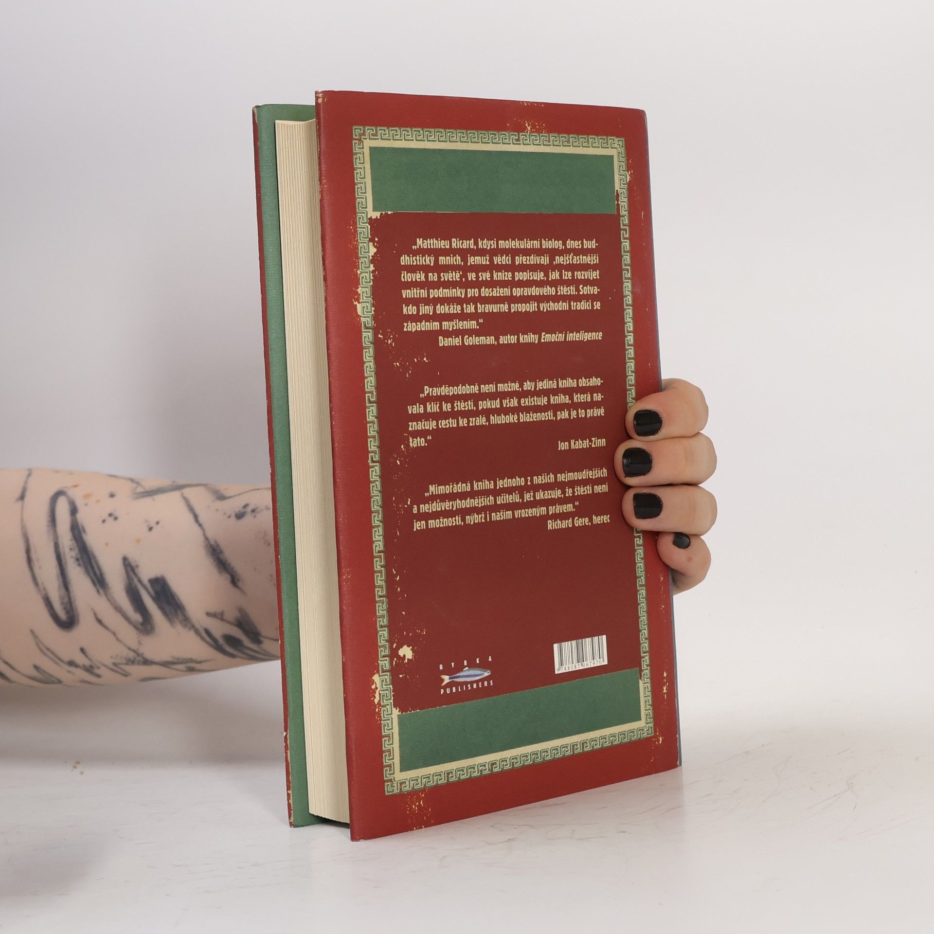 Matthieu Ricard Kniha o štěstí