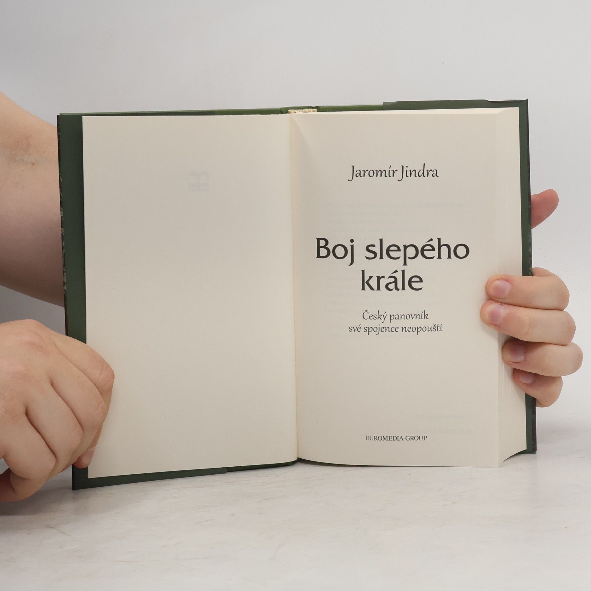 Jaromír Jindra Boj slepého krále