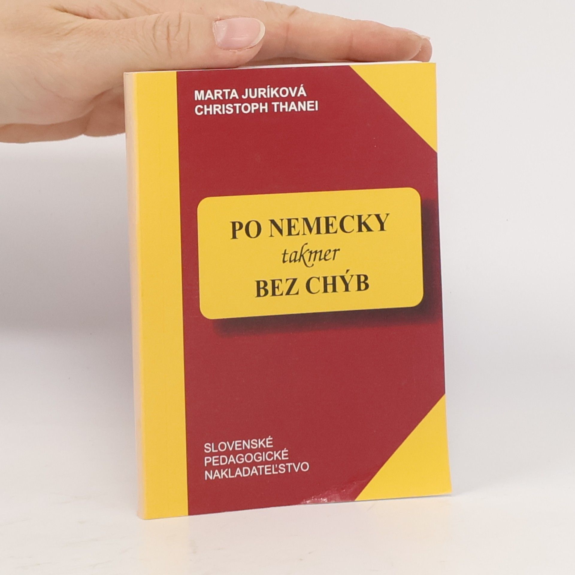 Christoph Thanei Po nemecky takmer bez chýb