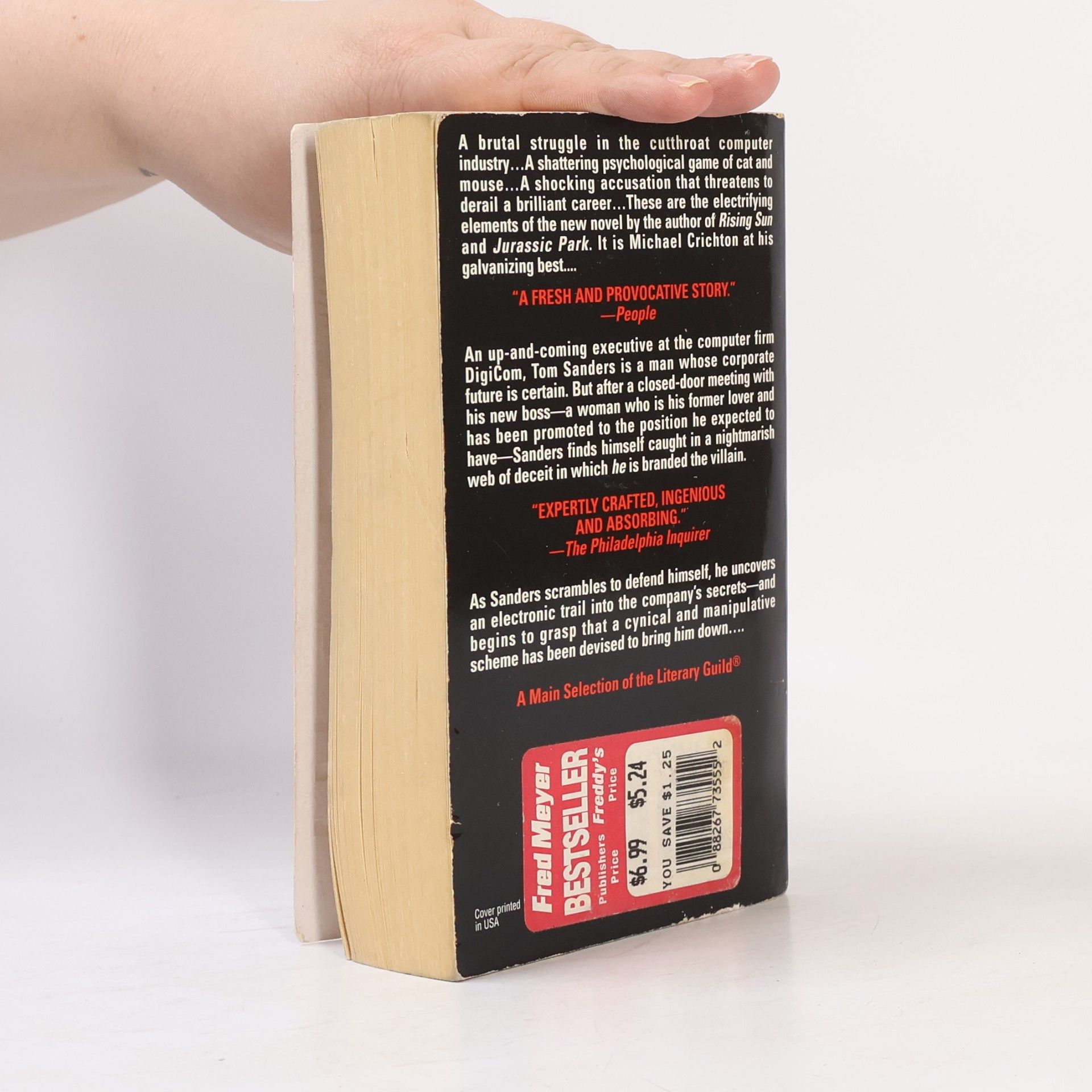 Michael Crichton Disclosure