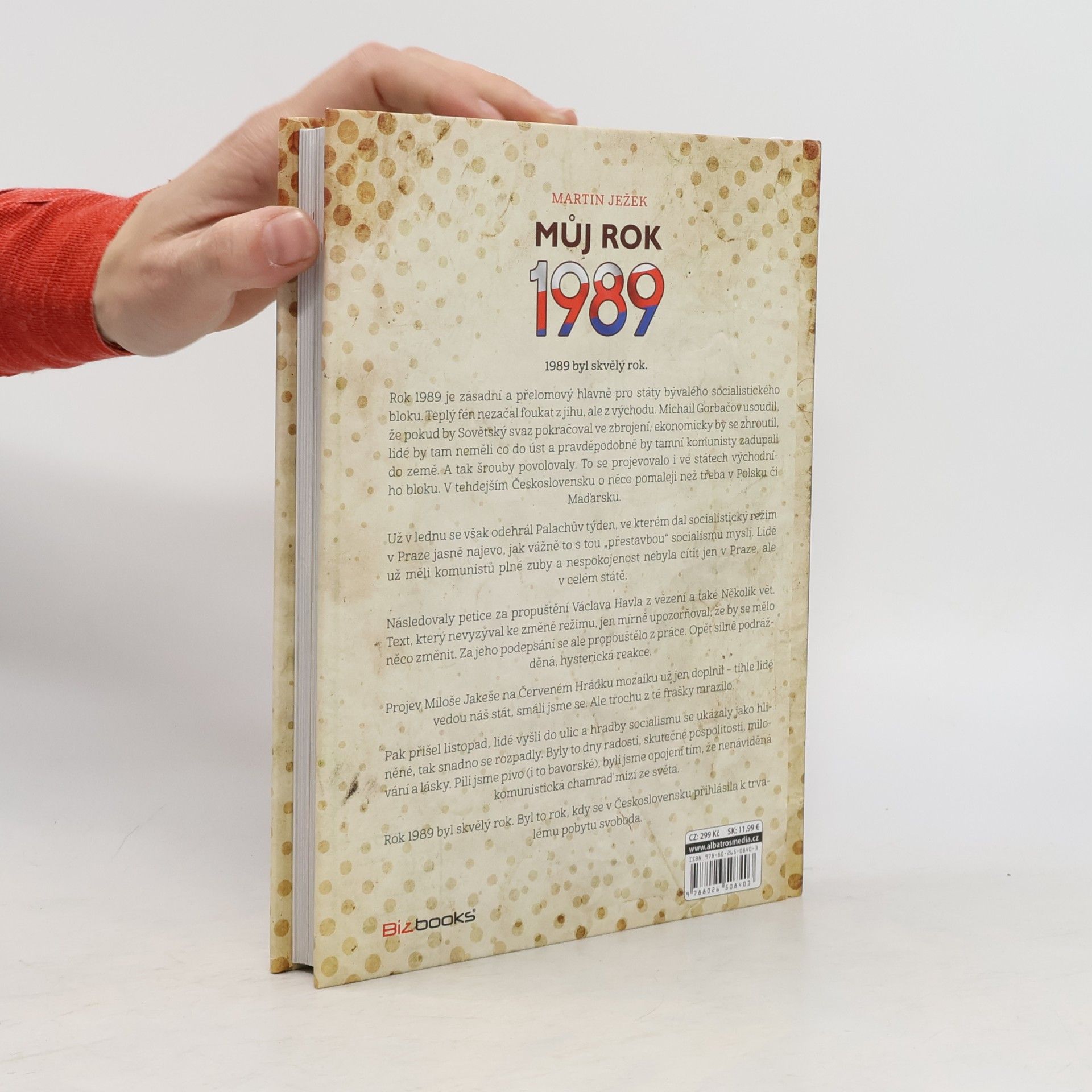 Martin Ježek Můj rok 1989