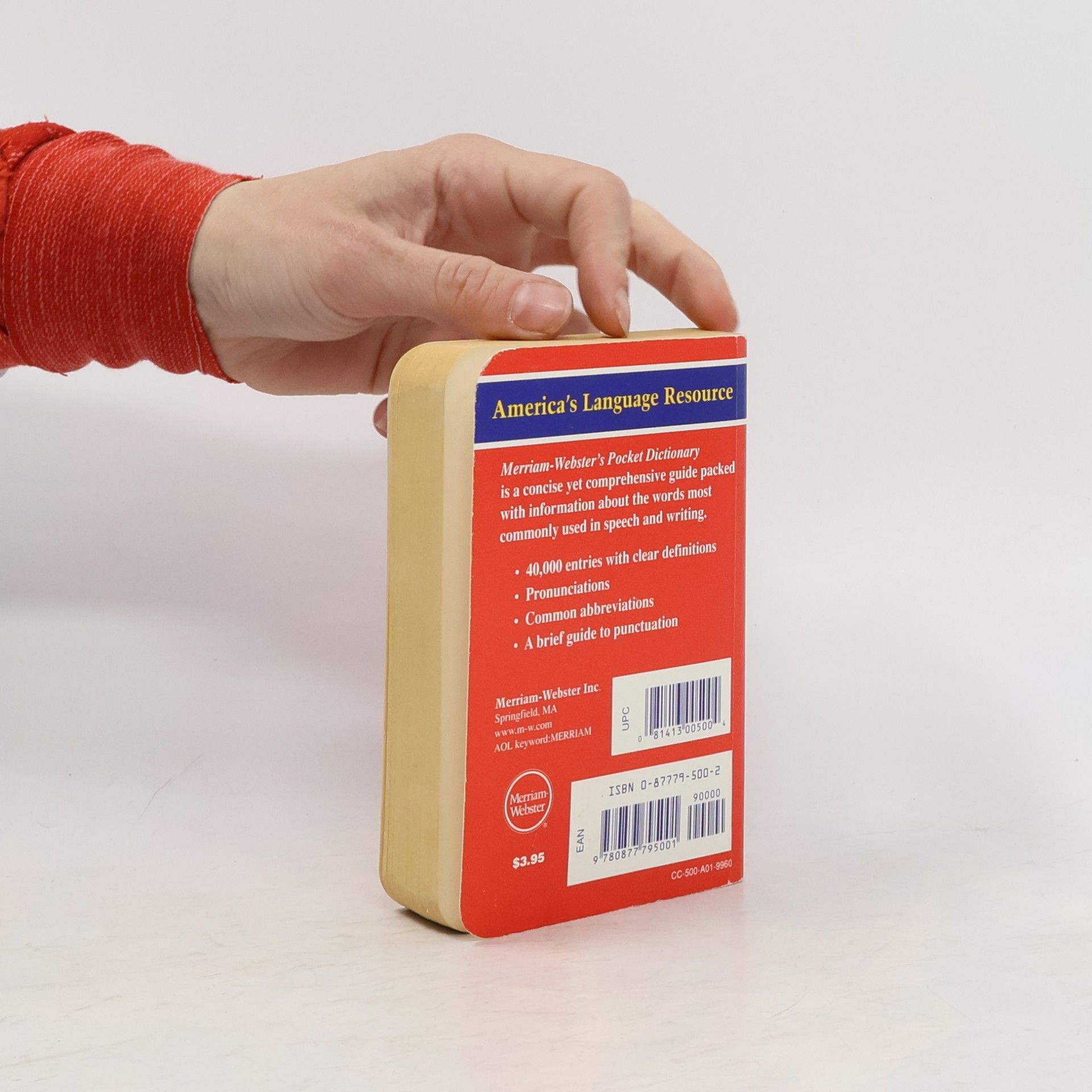 Merriam-Webster Pocket dictionary