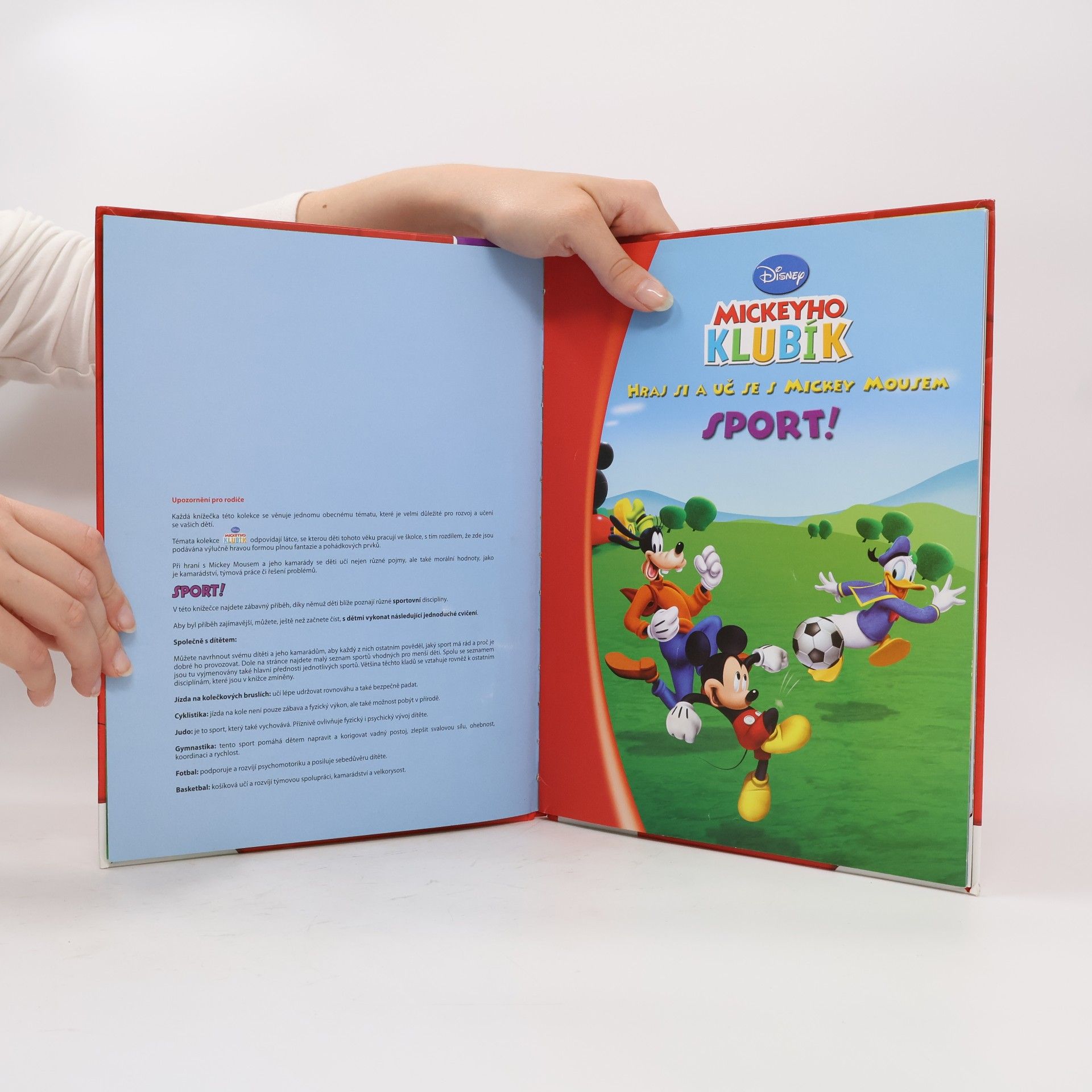 Auteurscollectief Mickeyho Klubík. Hraj si a uč se s Mickey Mousem. 19 Sport