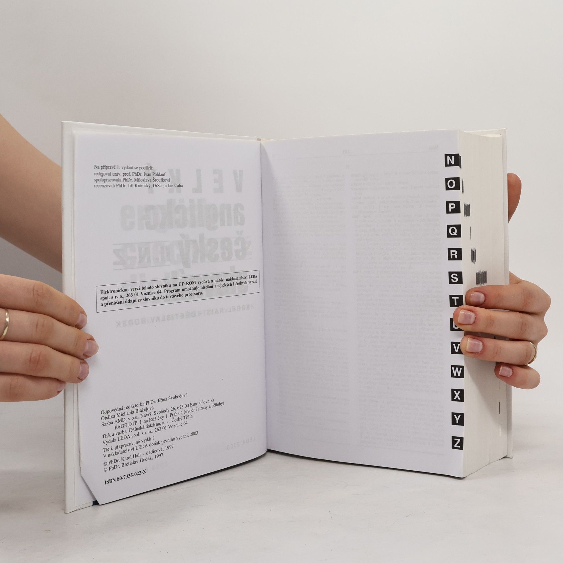 Autorenkollektiv Velký anglicko-český slovník II. N-Z
