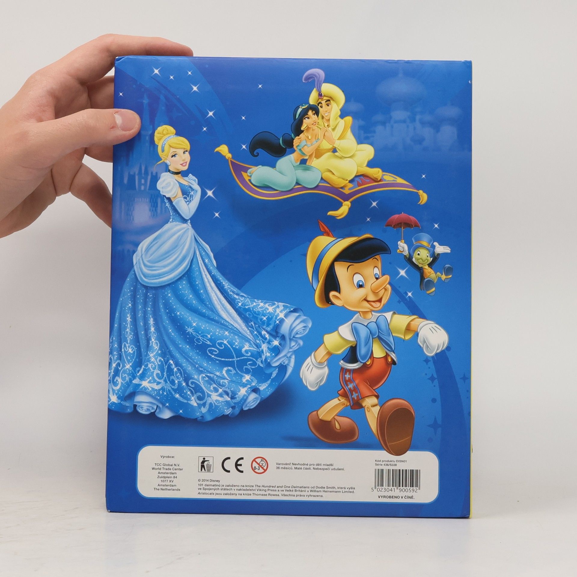 Collectif d'auteurs Klasické pohádky Disney. Sbírej, hraj si a uč se