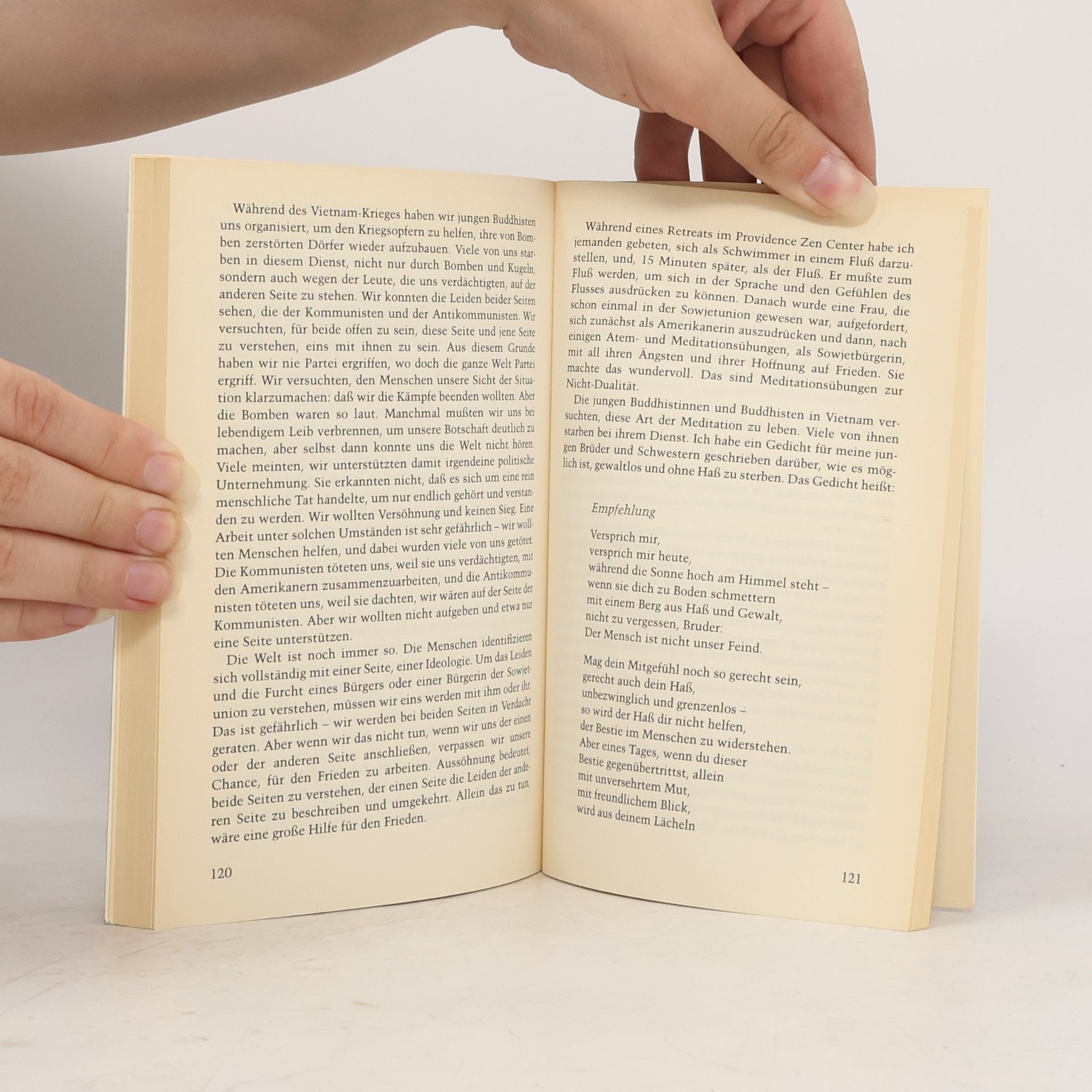 Thích Nhất Hạnh Lächle deinem eigenen Herzen zu