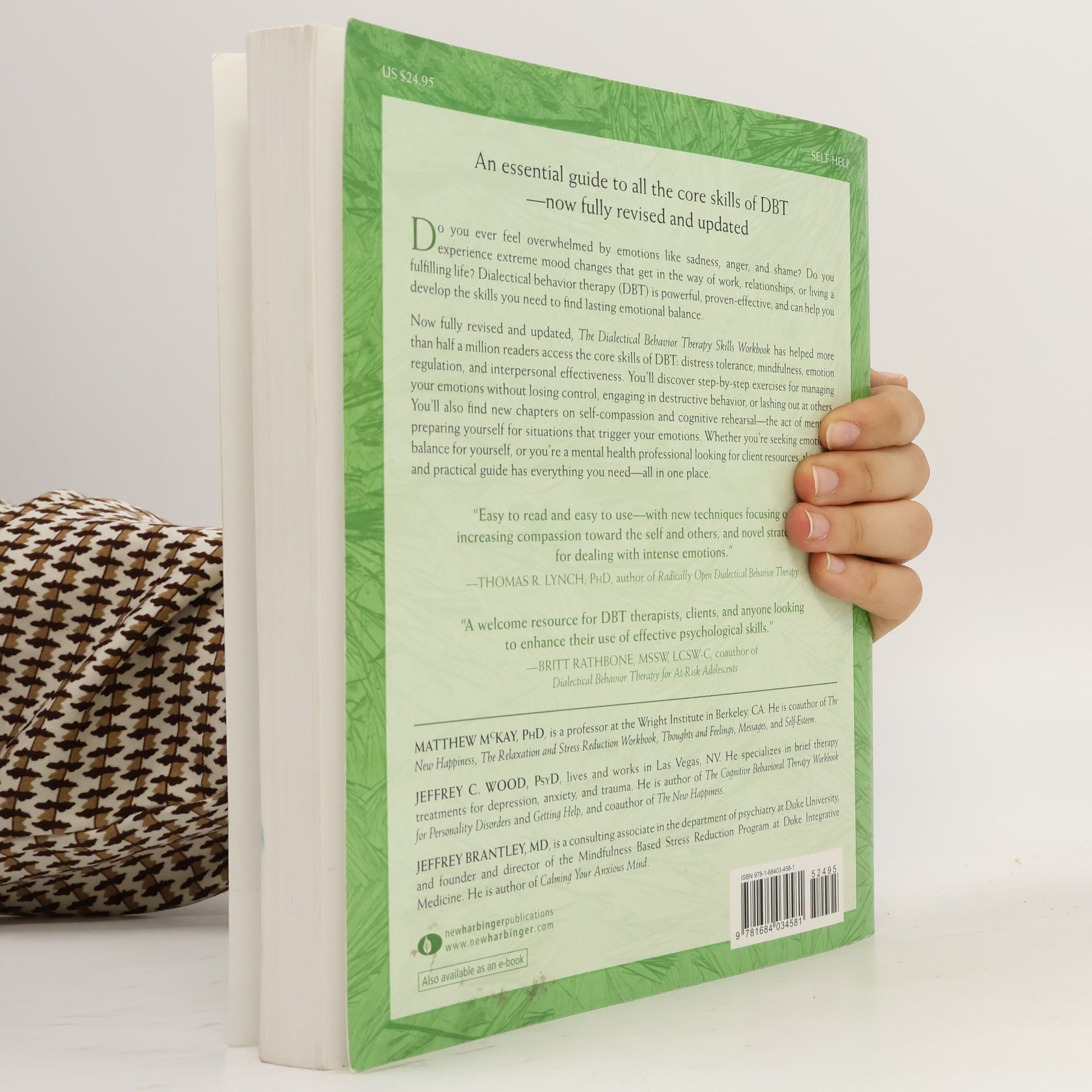Matthew McKay The Dialectical Behavior Therapy Skills Workbook