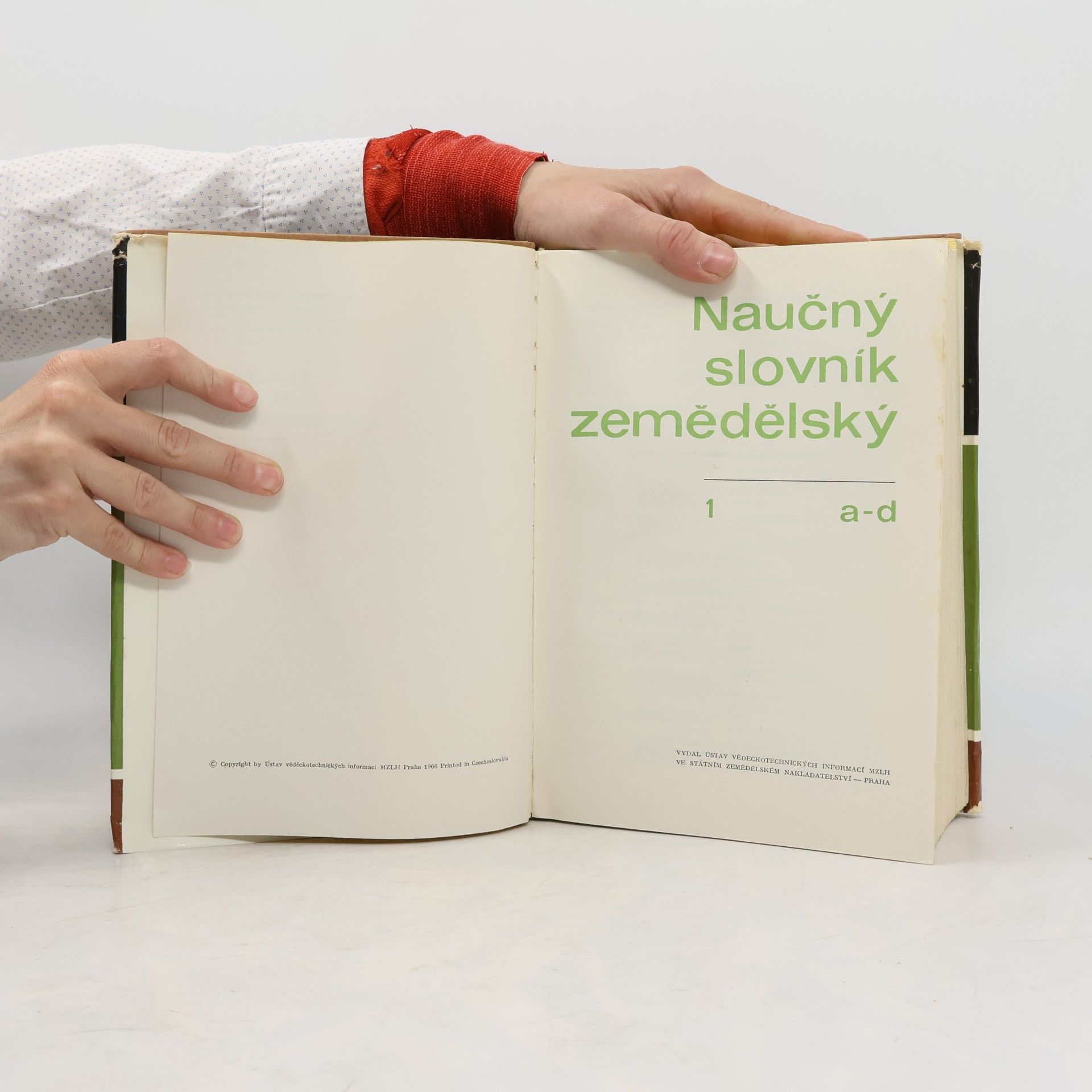 Various authors Naučný slovník zemědělský 1 a-d