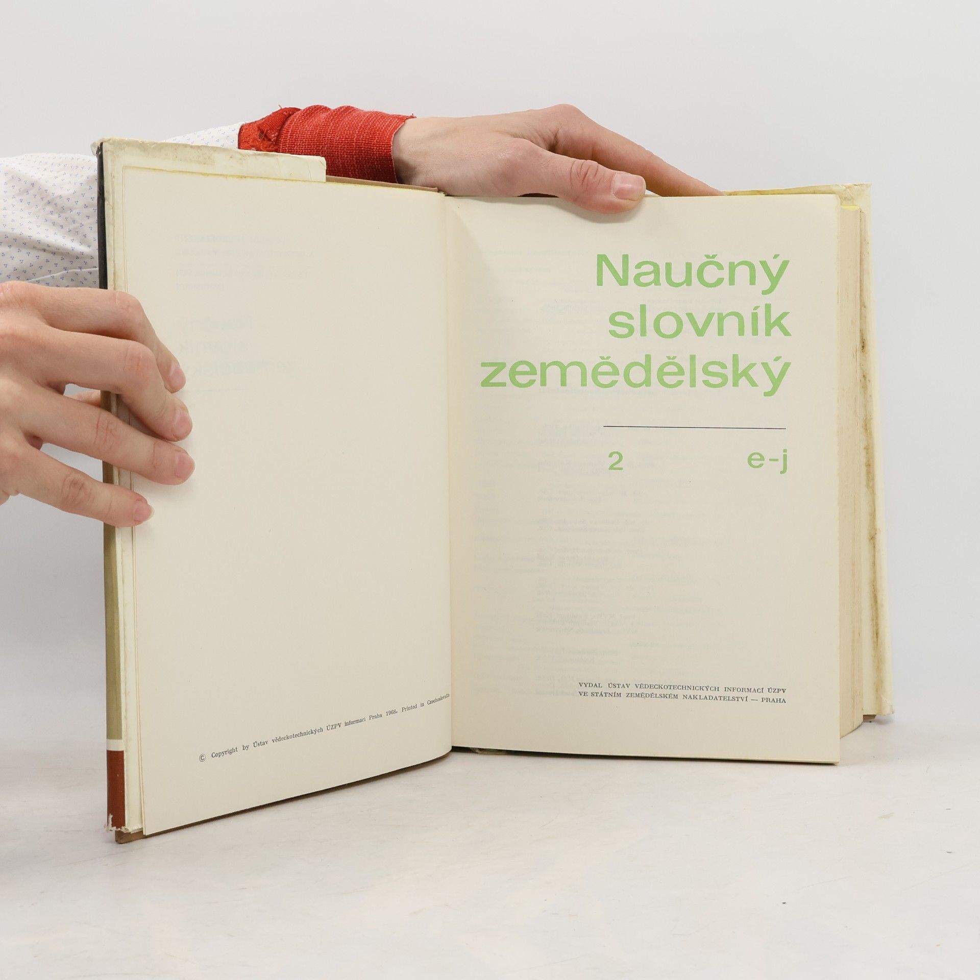 Collectif d'auteurs Naučný slovník zemědělský 2. E-J