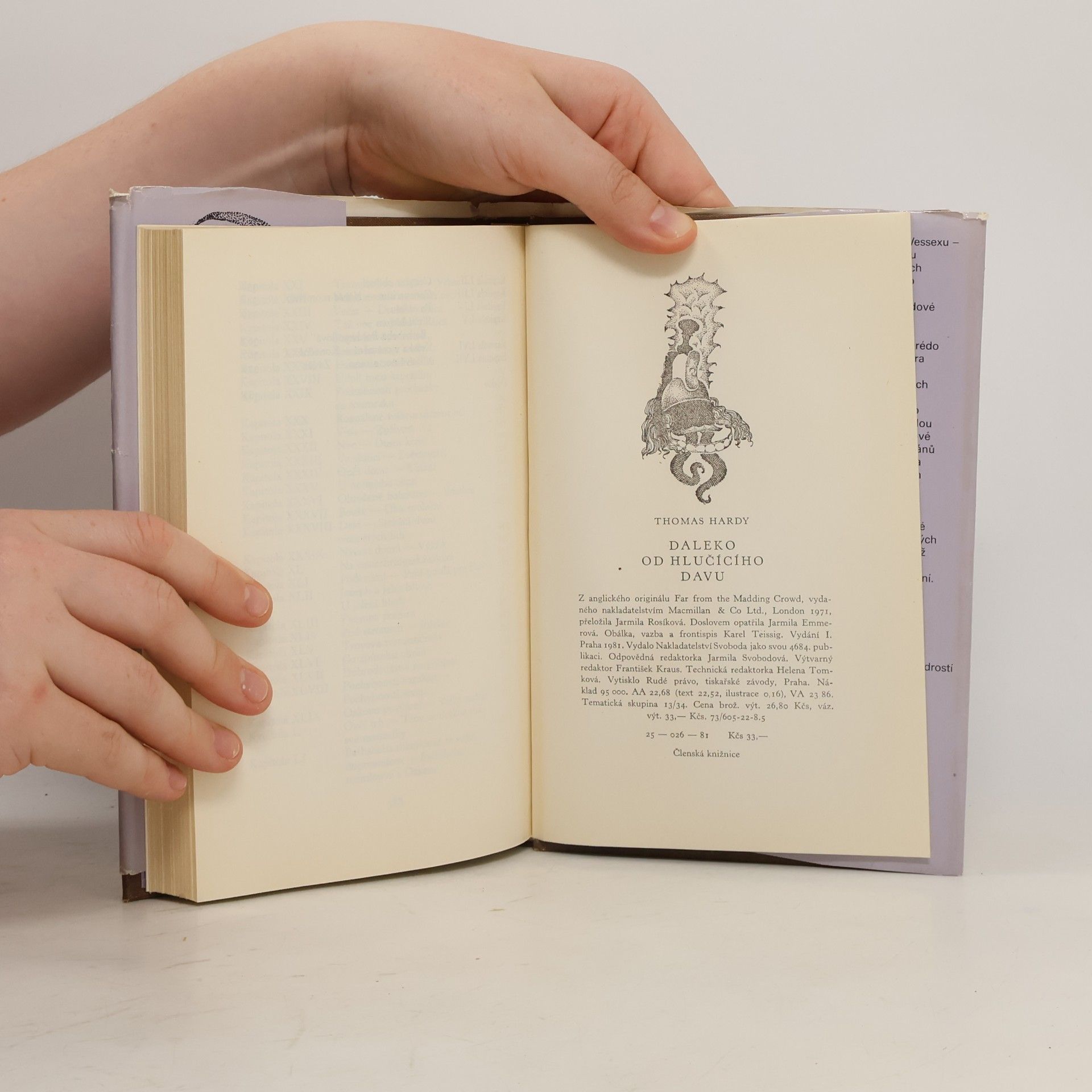 Thomas Hardy Daleko od hlučícího davu