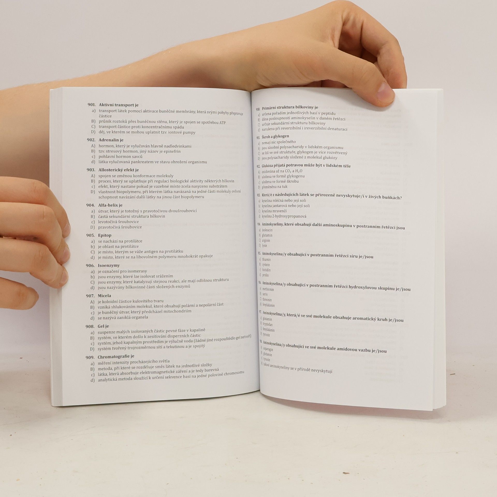Various authors Chemie. Modelové otázky k přijímacím zkouškám na Univerzitu Karlovu v Praze 1. lékařskou fakultu