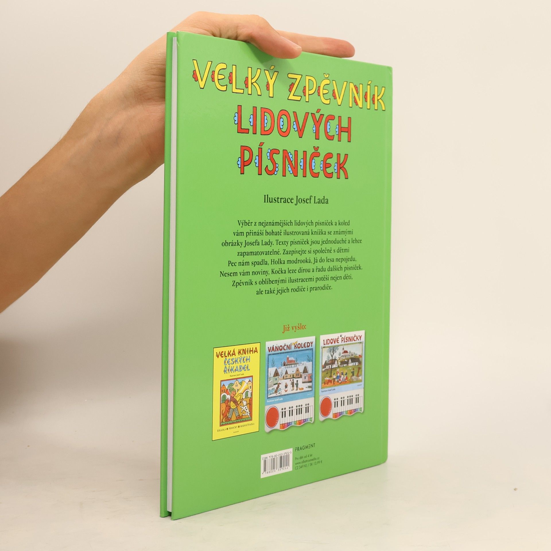 Josef Lada Velký zpěvník lidových písniček