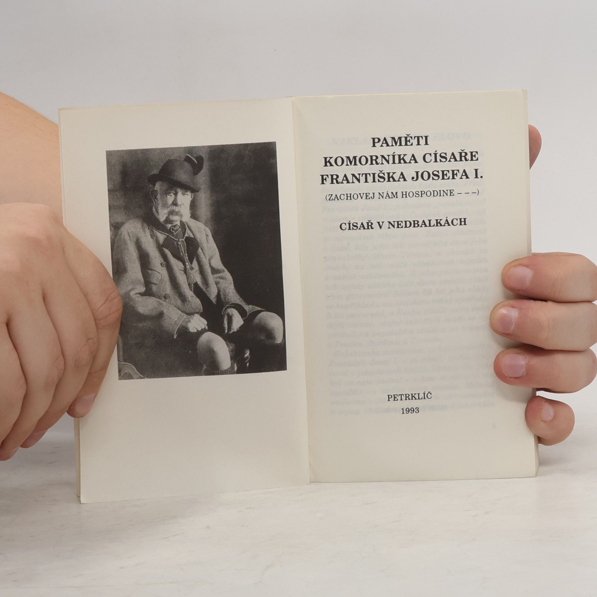 Eugen Ketterl Paměti komorníka císaře Františka Josefa I.