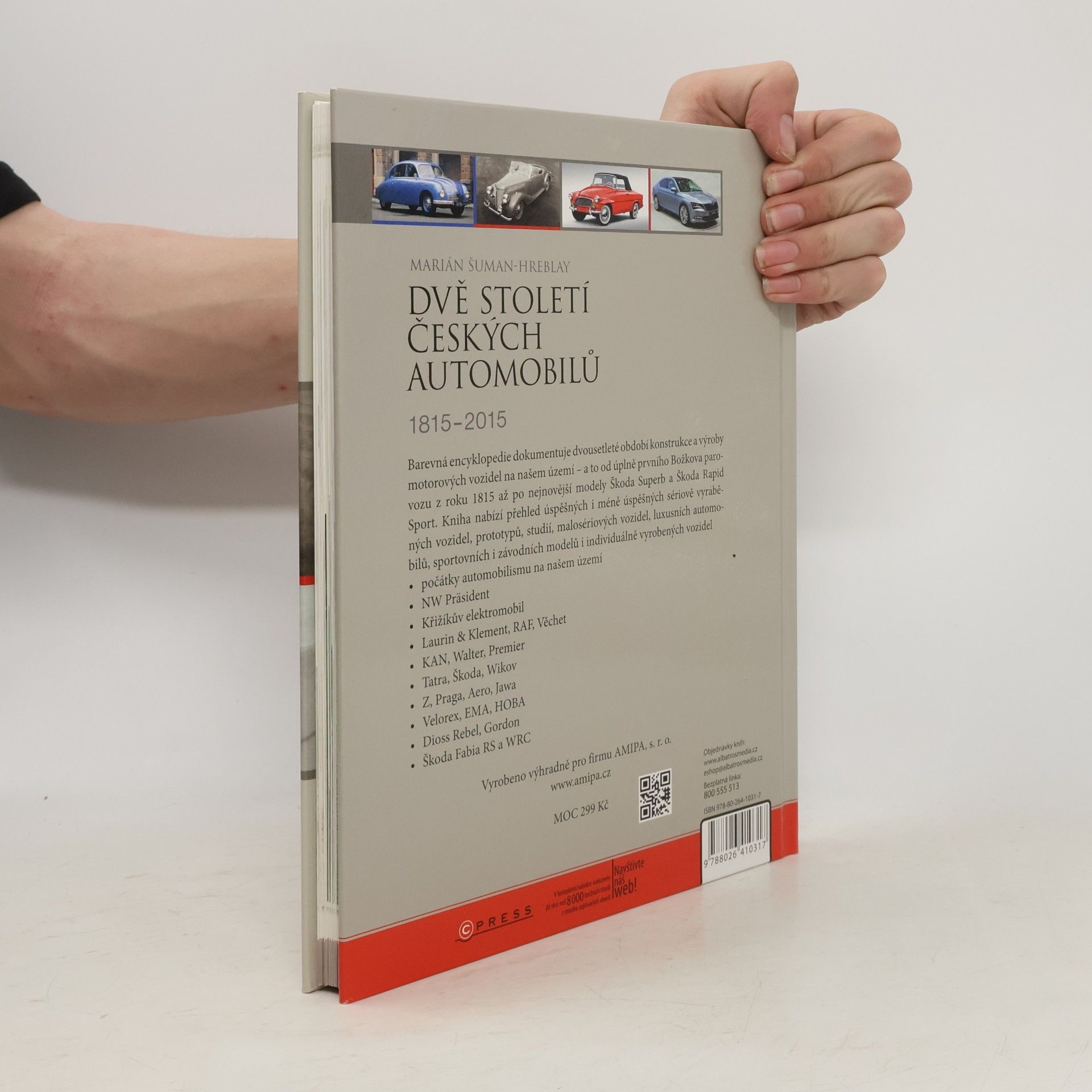 Šuman Hreblay Marián Dvě století českých automobilů
