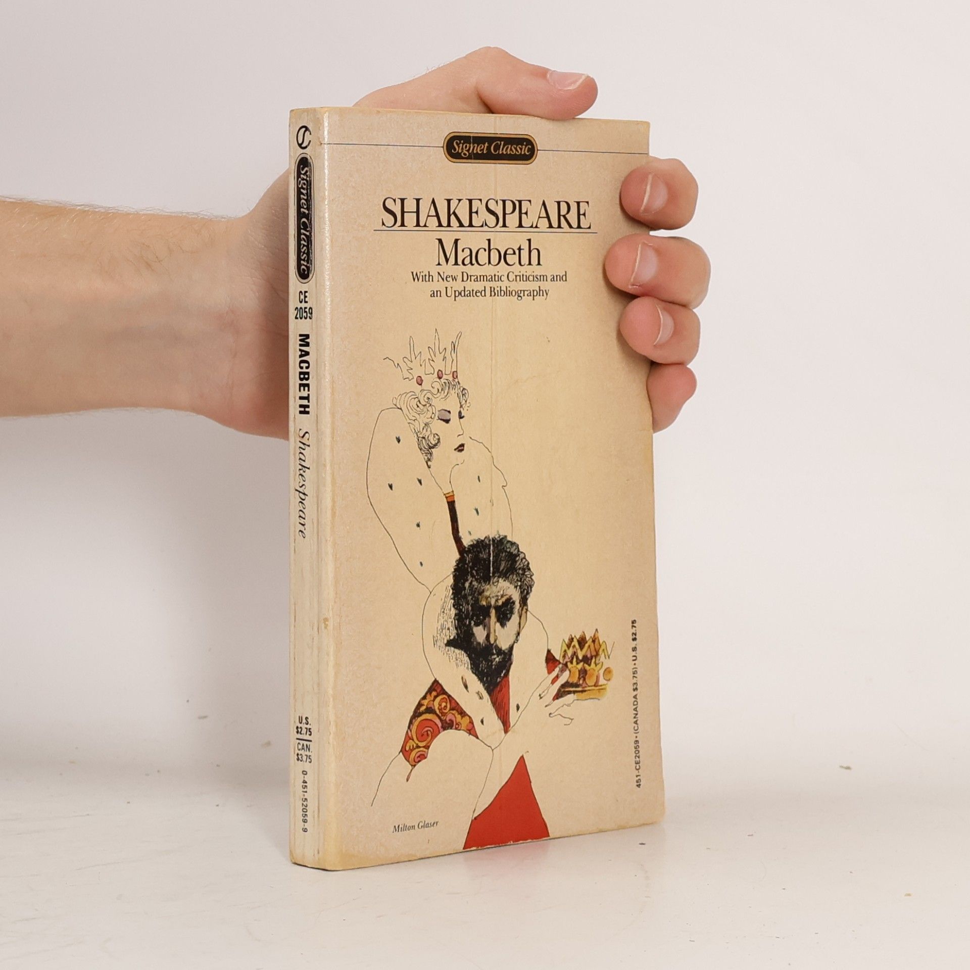 Milton Glaser Signet Classic: The Tragedy of Macbeth
