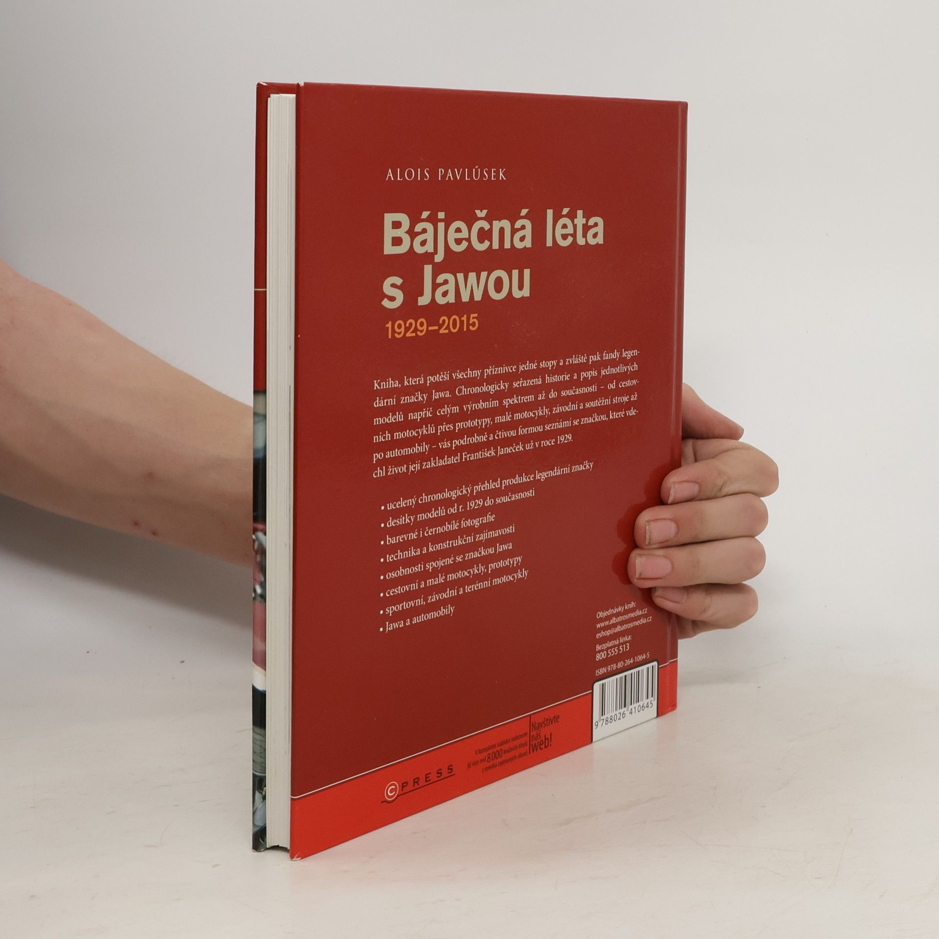 Alois Pavlůsek Báječná léta s Jawou 1929-2015