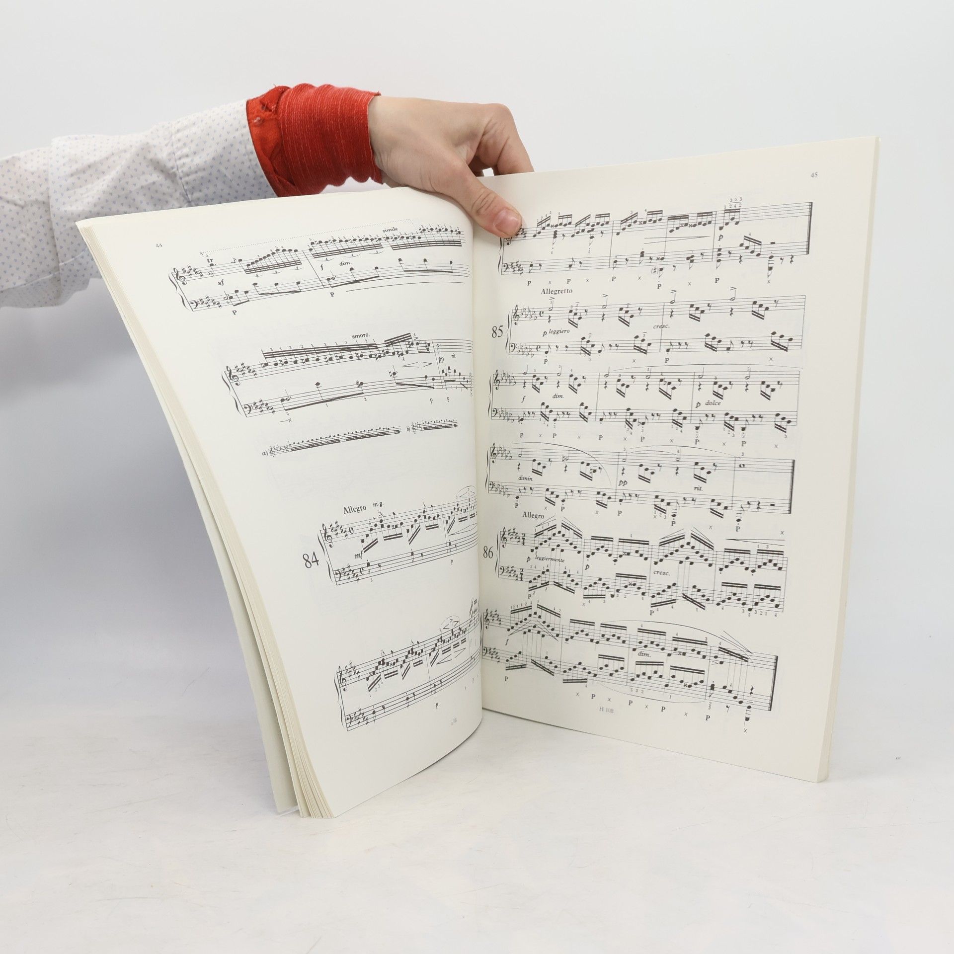 Carl Czerny op. 821. 160 osmitaktových cvičení.160 exercices de huit mesures
