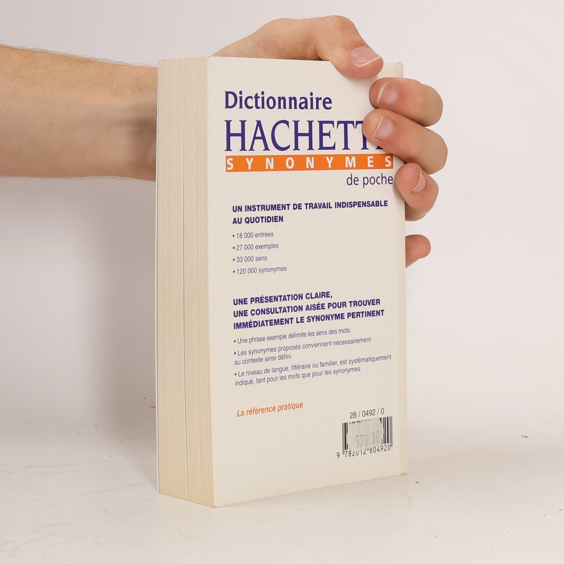 Marc Baratin Dictionnaire des synonymes - De poche