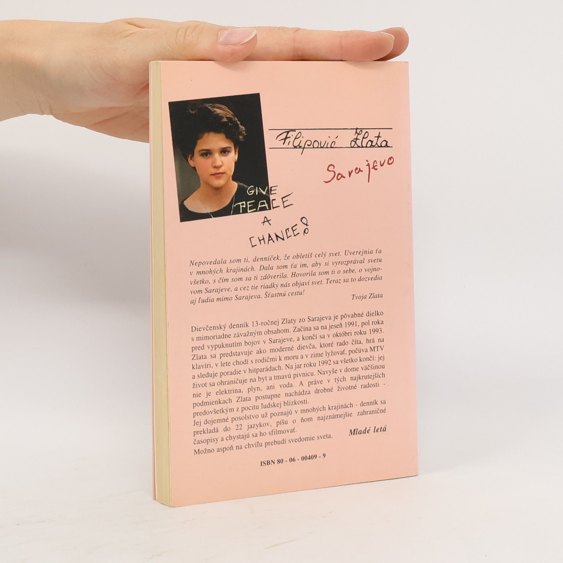 Zlata Filipović Denník Zlaty Filipovičovej