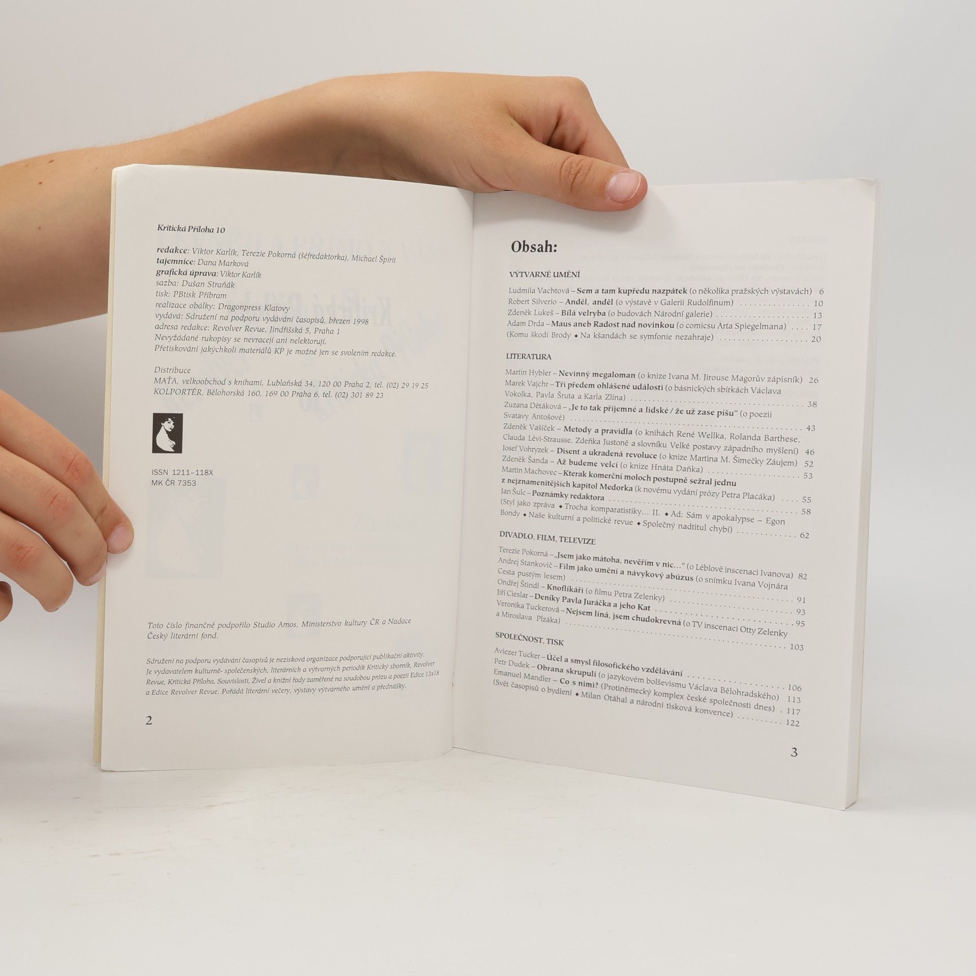 Auteurscollectief Kritická Příloha 10., Revolver revue