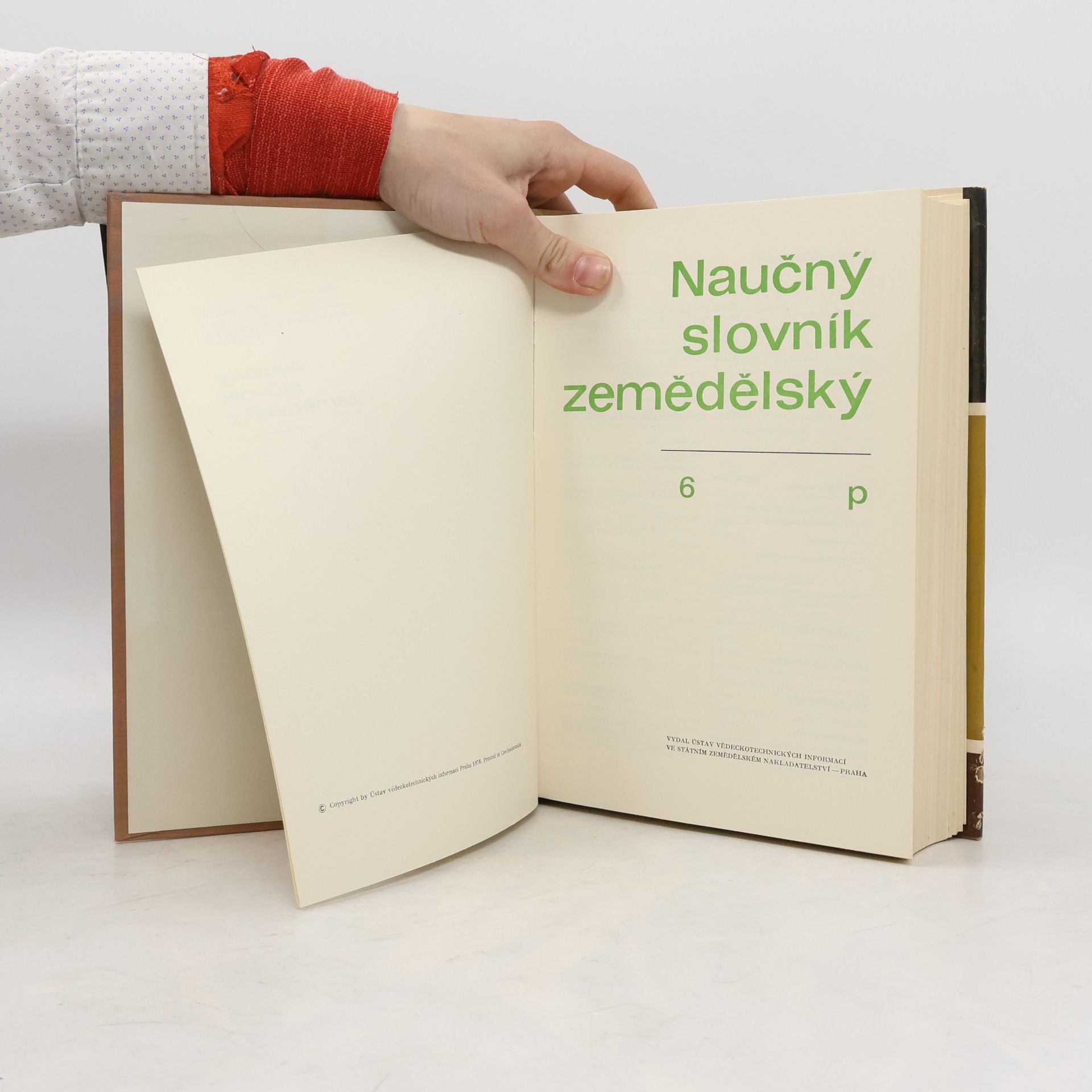 Kolektiv autorů Naučný slovník zemědělský 6 - P