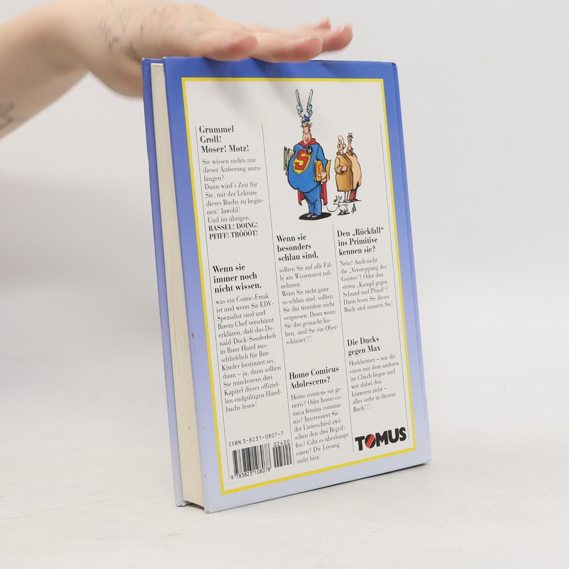 Dieter Mank Das offizielle endgültige Handbuch für den Comic-Freak