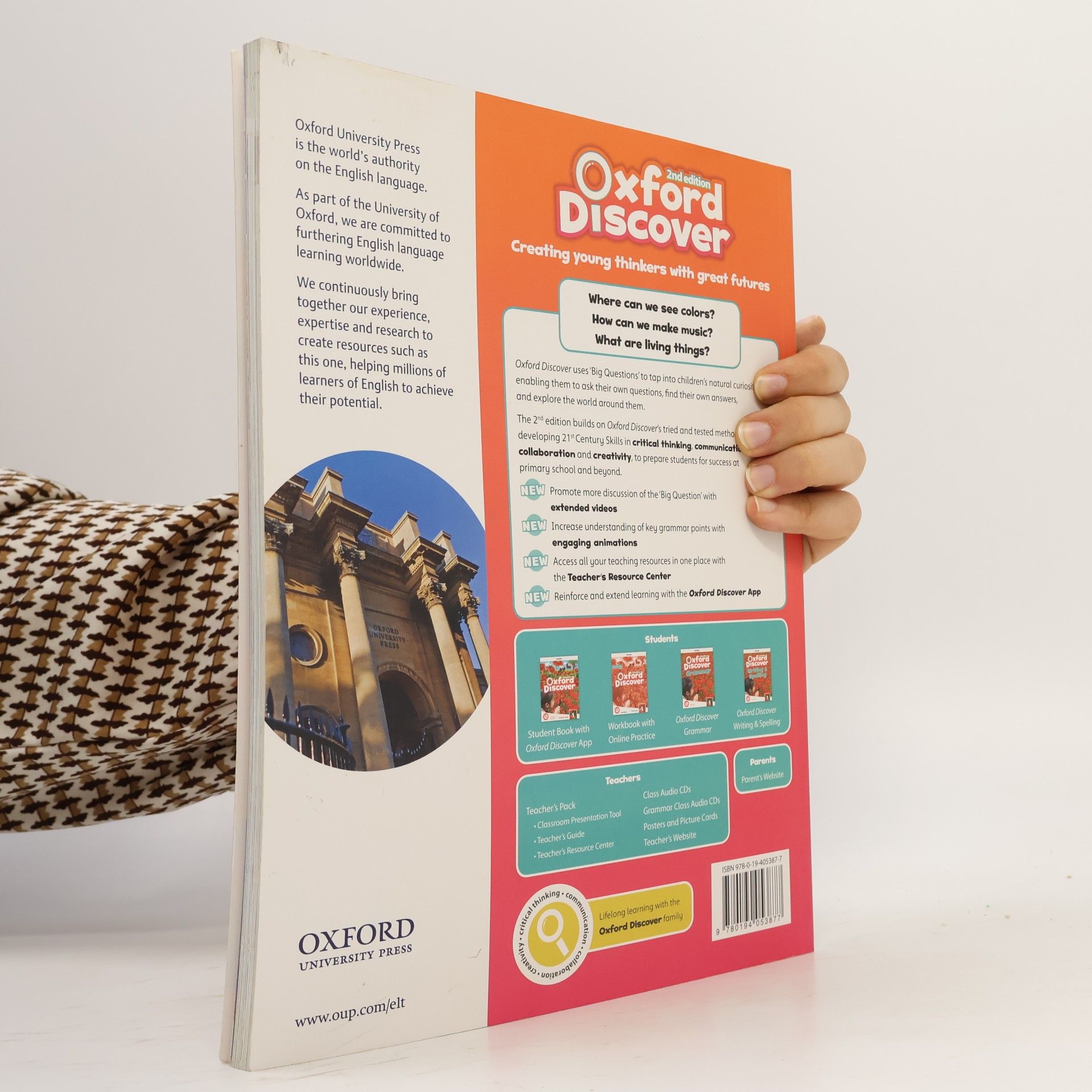 Lesley Koustaff Oxford discover 1. Student book