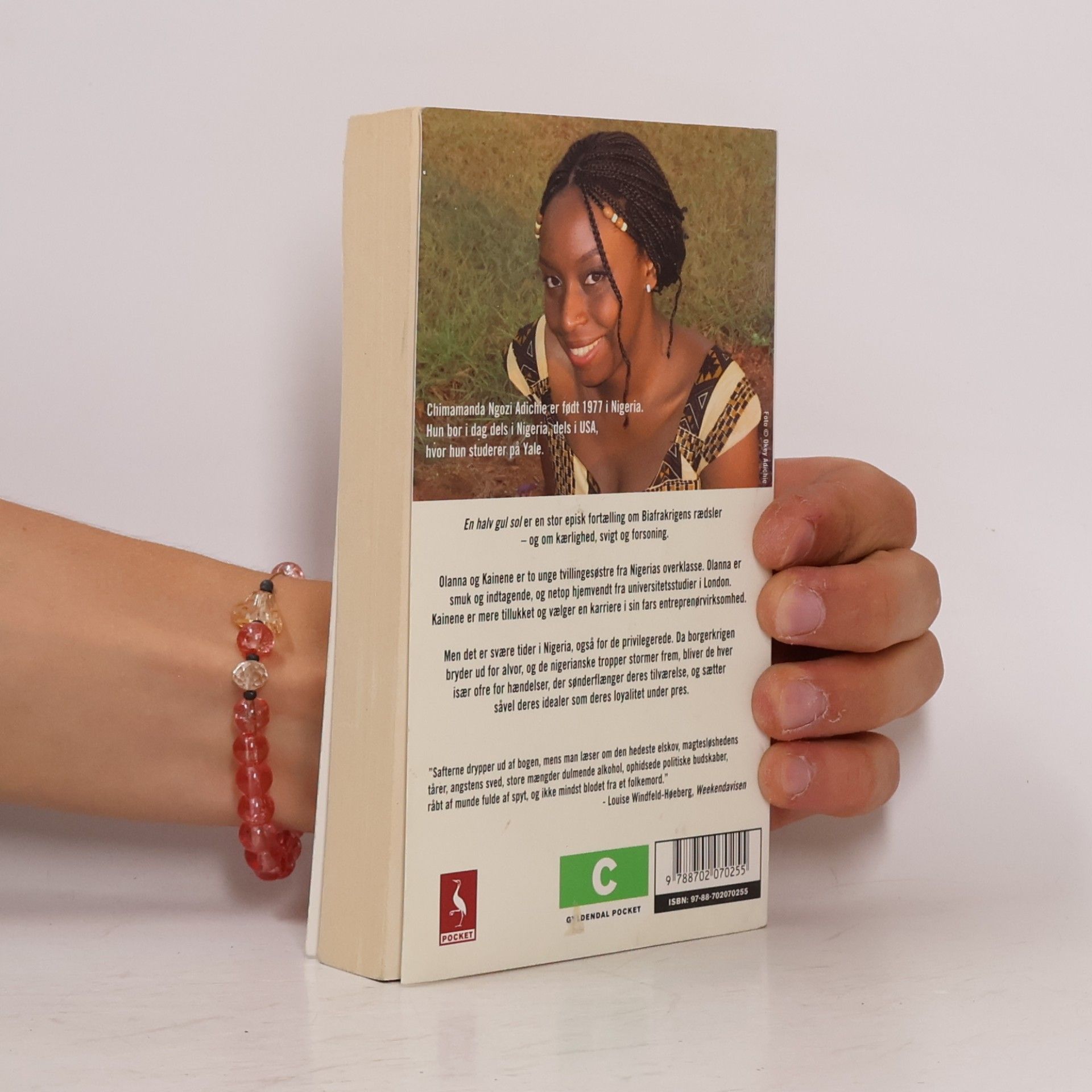 Chimamanda Ngozi Adichie POCKET: En halv gul sol