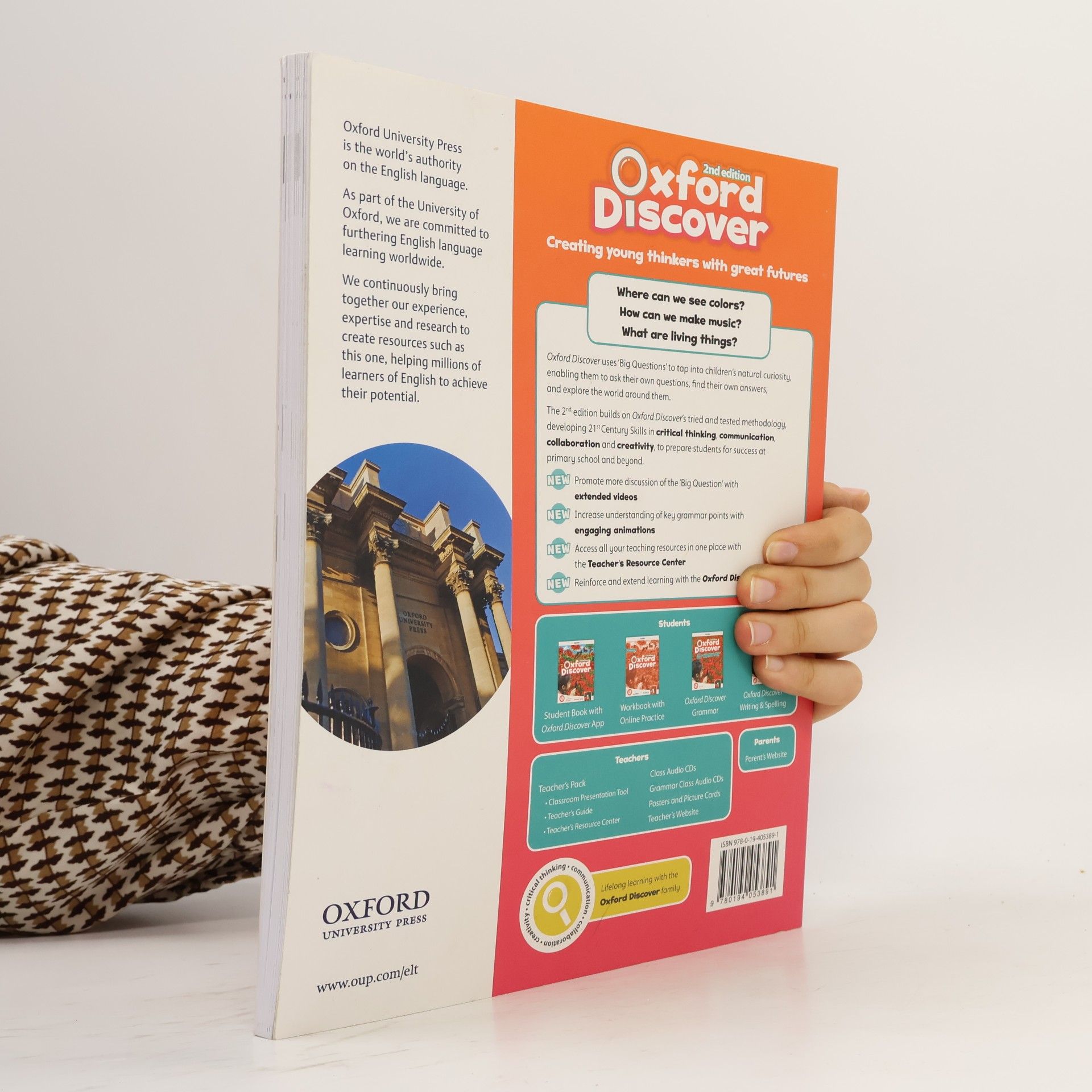 Wendy Cherry Oxford Discover Second Edition 1 Workbook with Online Practice