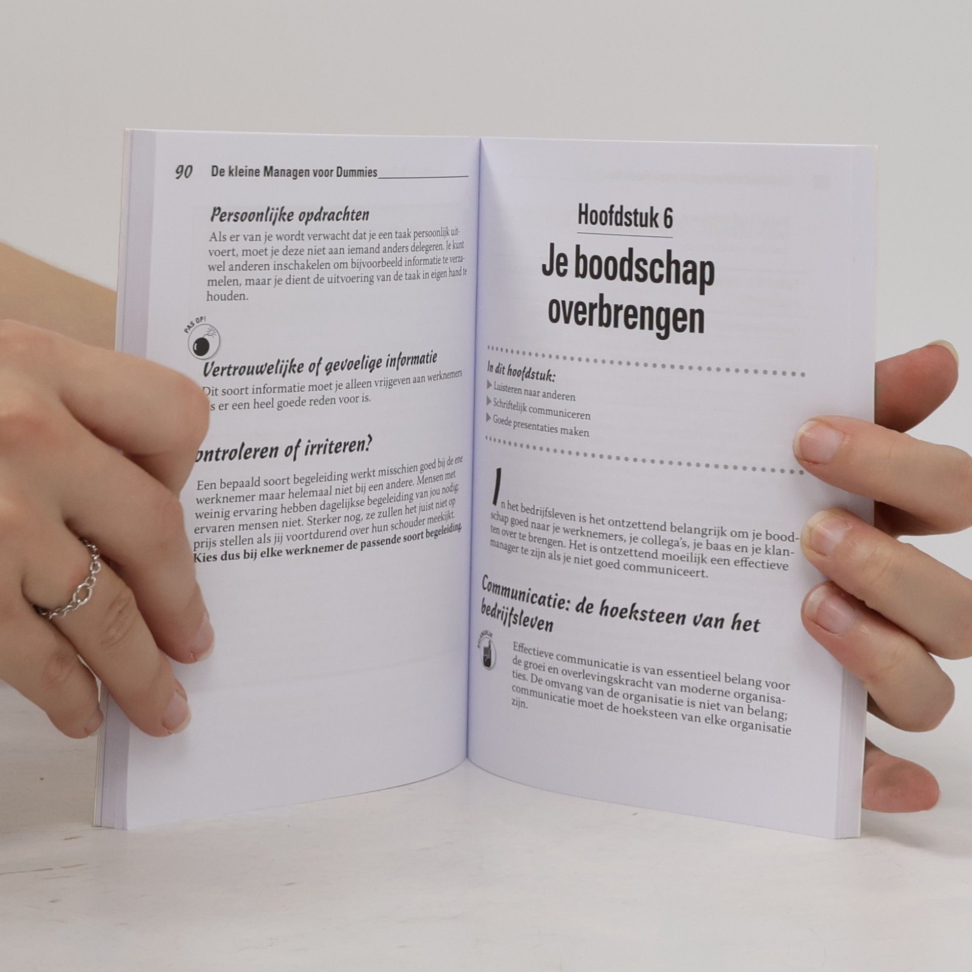 Bob Nelson De kleine Managen voor Dummies