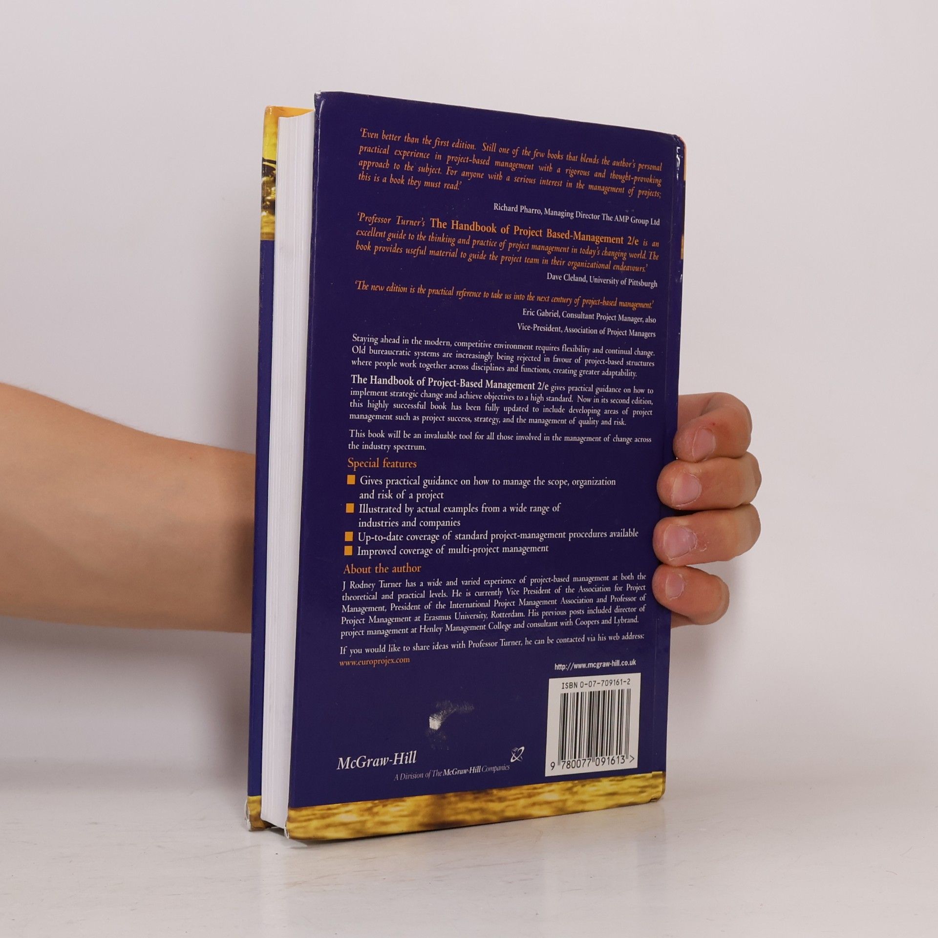 Rodney Turner The Handbook of Project-based Management