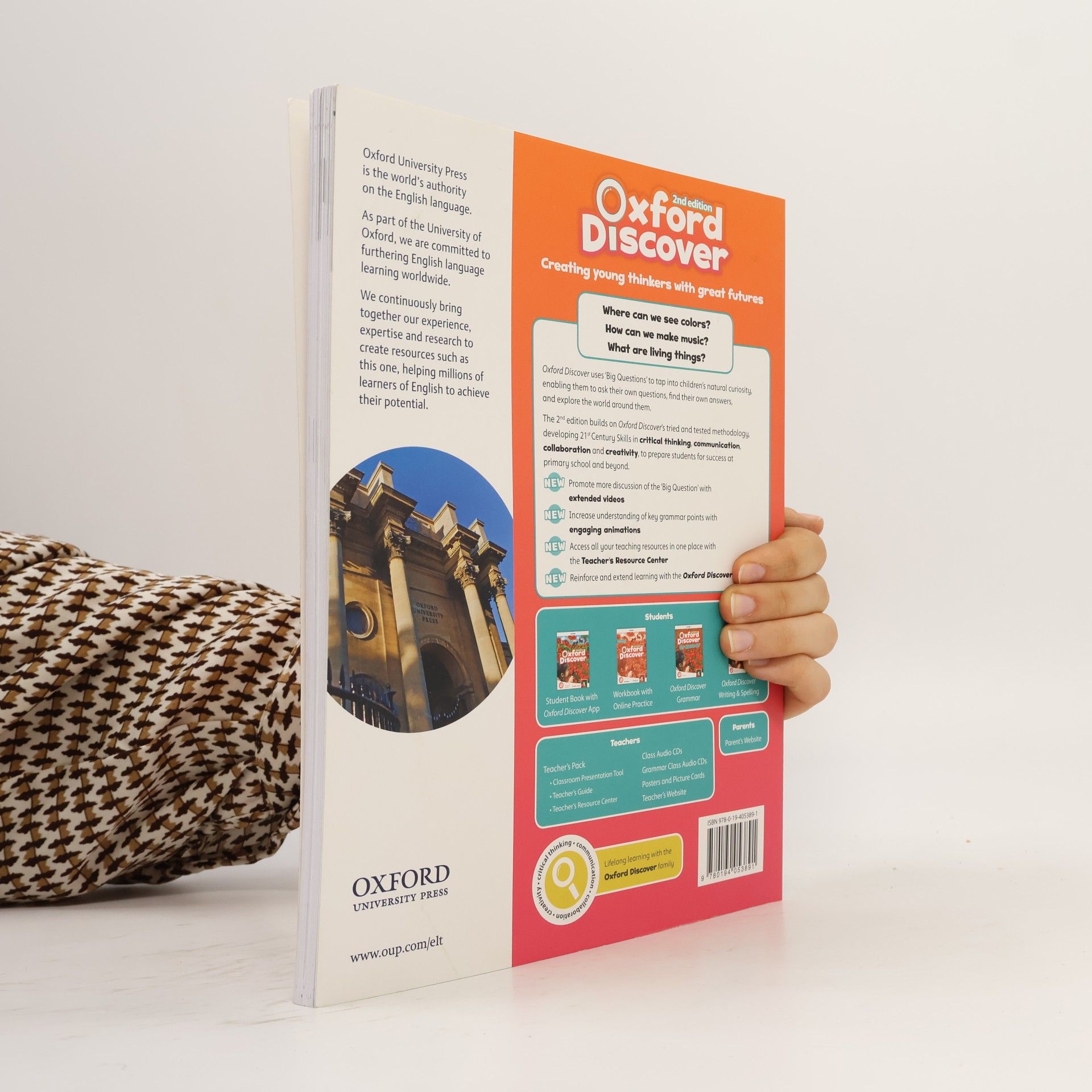 Wendy Cherry Oxford Discover Second Edition 1 Workbook with Online Practice