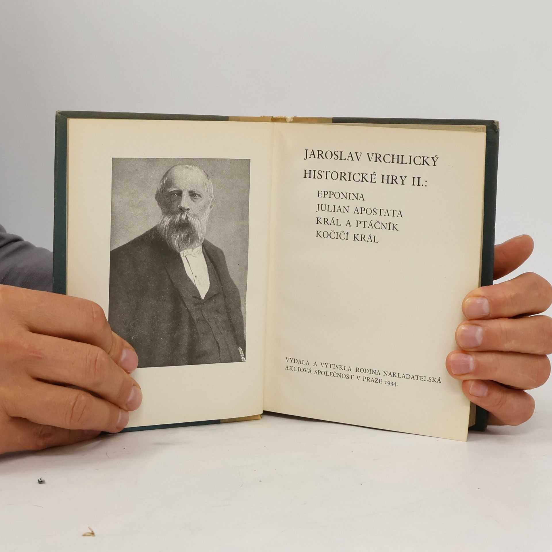 Jaroslav Vrchlický Historické hry II.