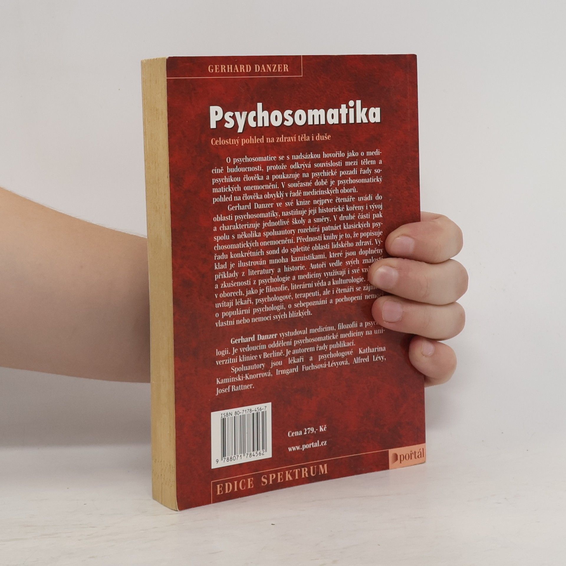 Gerhard Danzer Psychosomatika: Celostný pohled na zdraví těla i duše