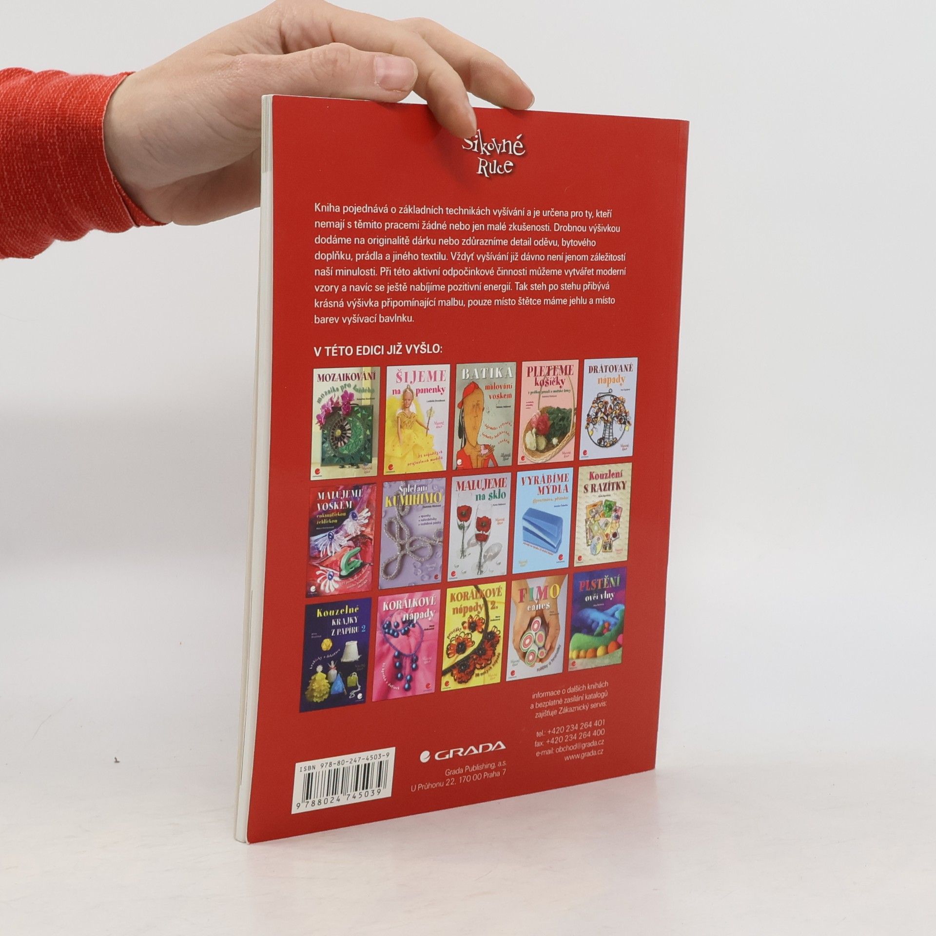 Miroslava Kubišová Vyšívání – 50 vyšívacích stehů