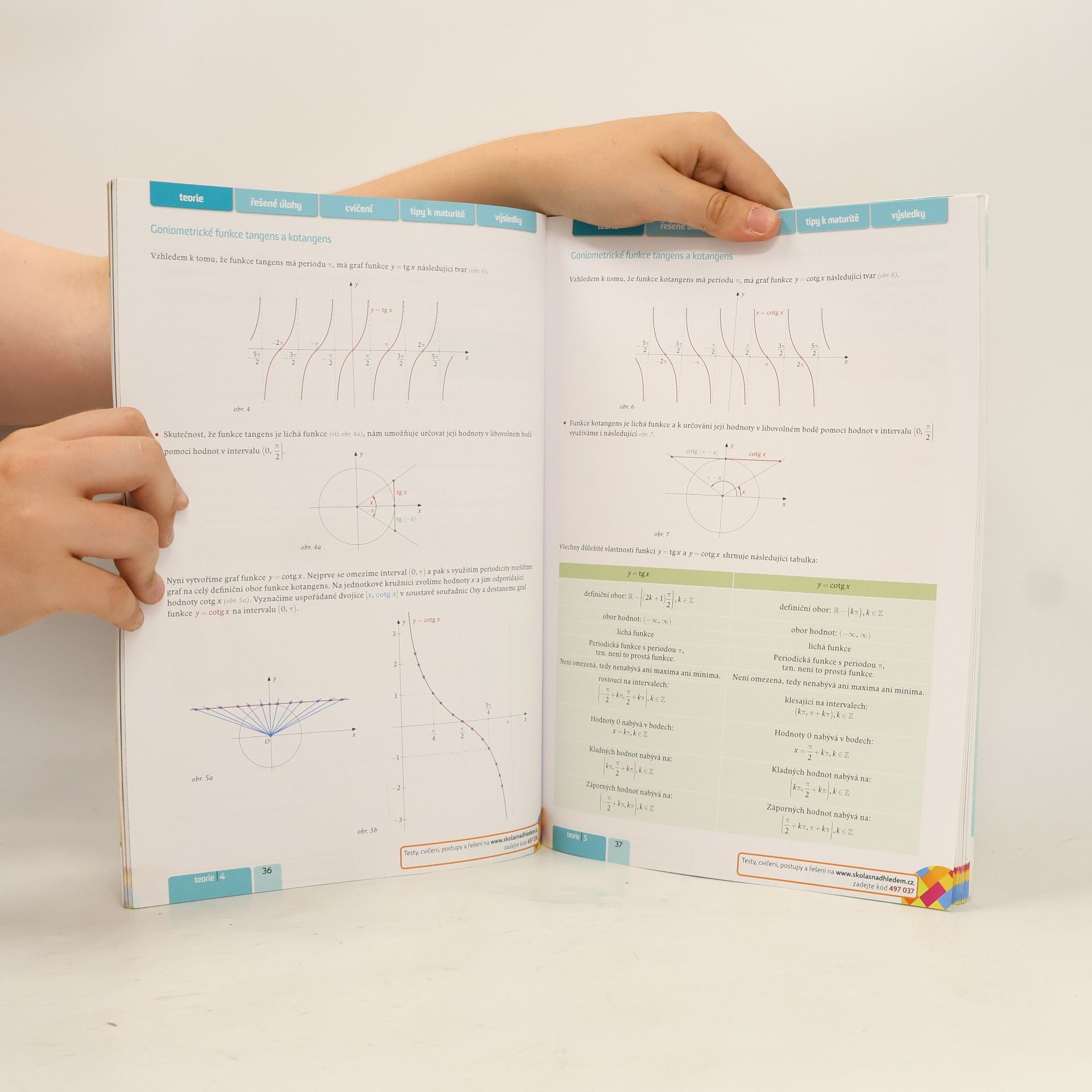 Pavel Tlustý Matematika s nadhledem : od prváku k maturitě. 9. díl, Goniometrie a trigonometrie