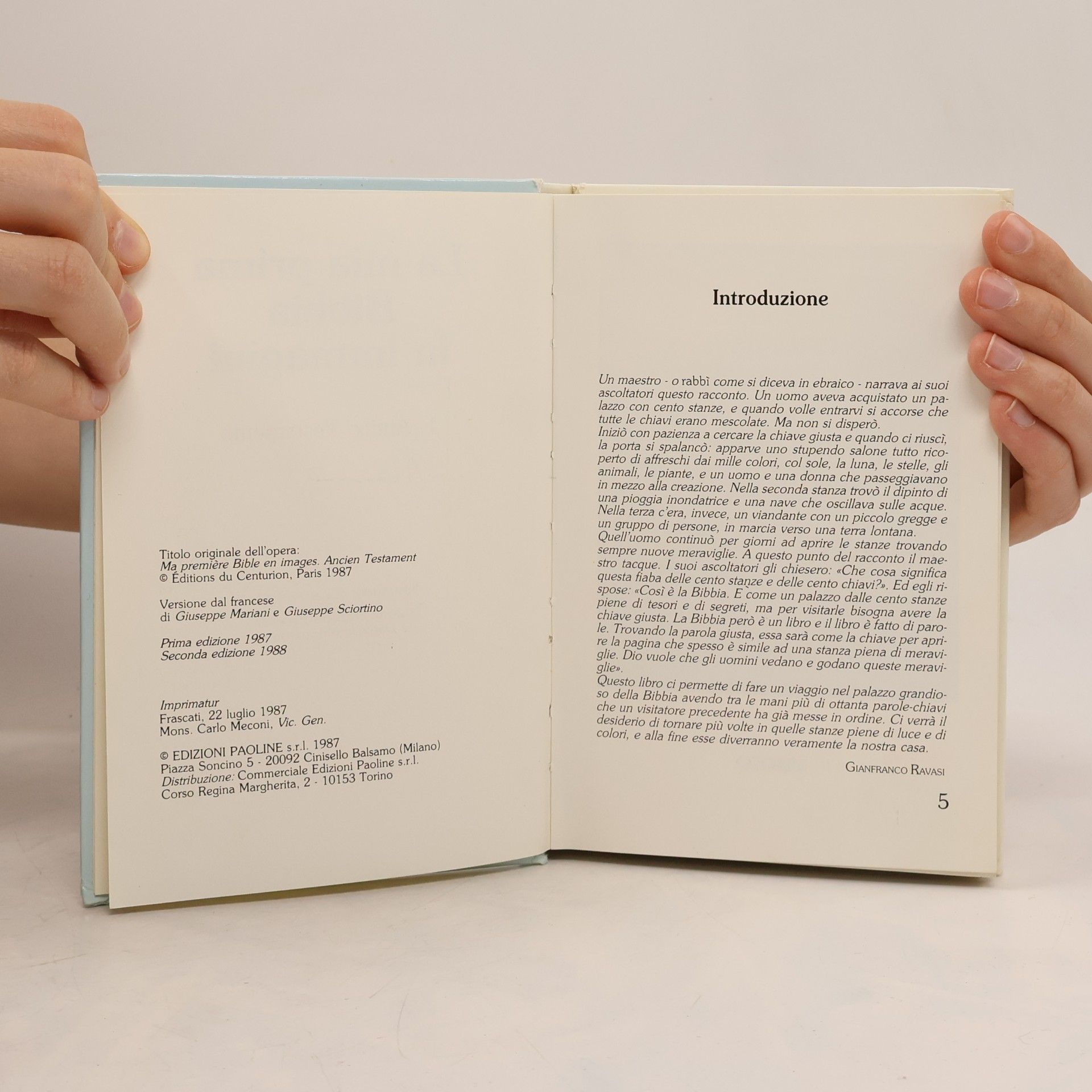 Gianfranco Ravasi La mia prima Bibbia in immagini. Nuovo Testamento